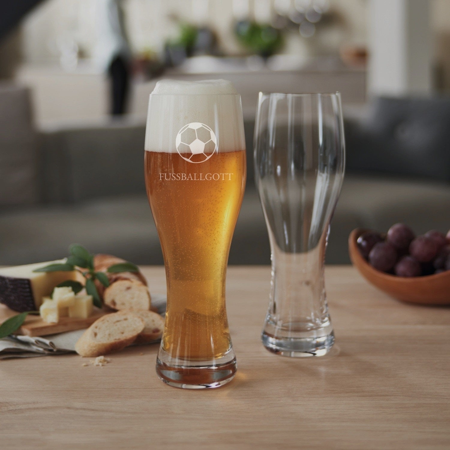 Weizenbierglas TAVERNA 330 ml mit persönlicher Gravur
