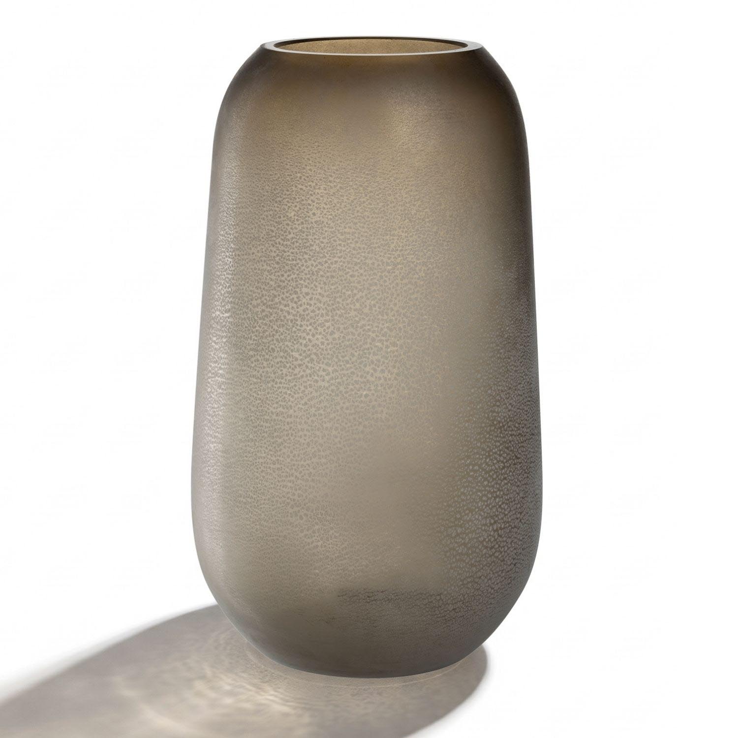Vase TROGOLO 40 cm taupe – LEONARDO