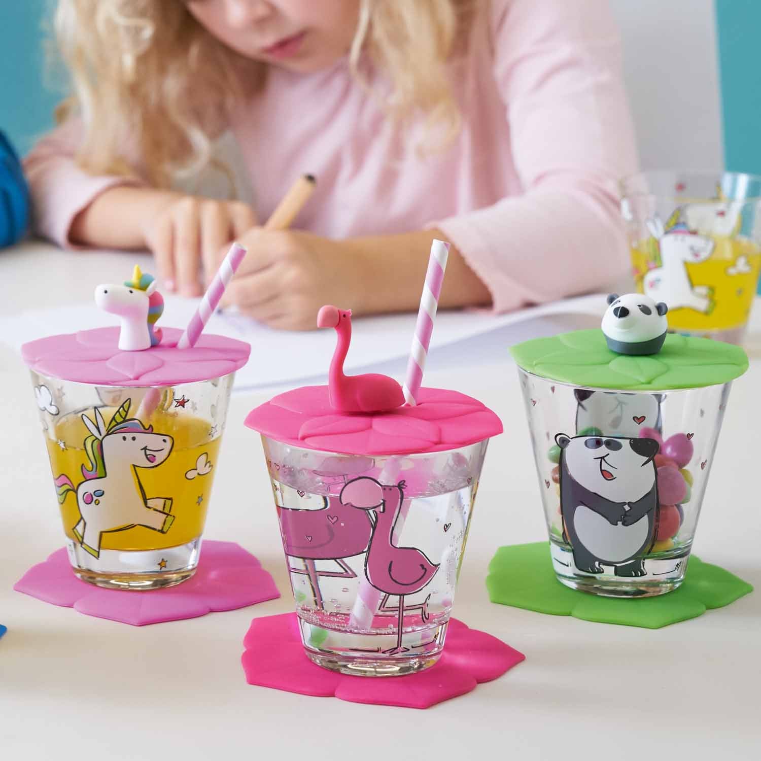 Kindertrinkset BAMBINI 3-teilig Panda