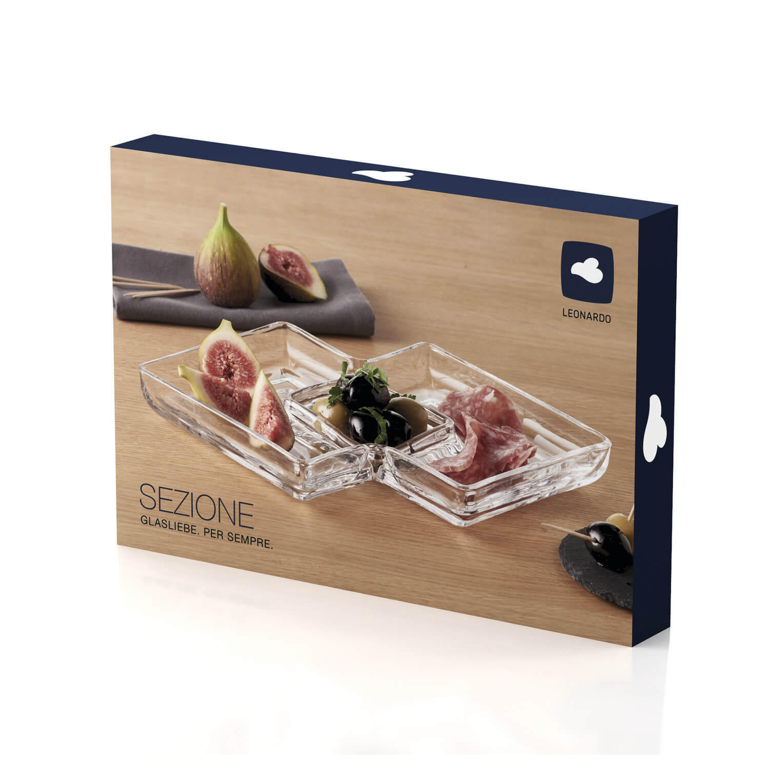Kabarett SEZIONE 31 cm eckig