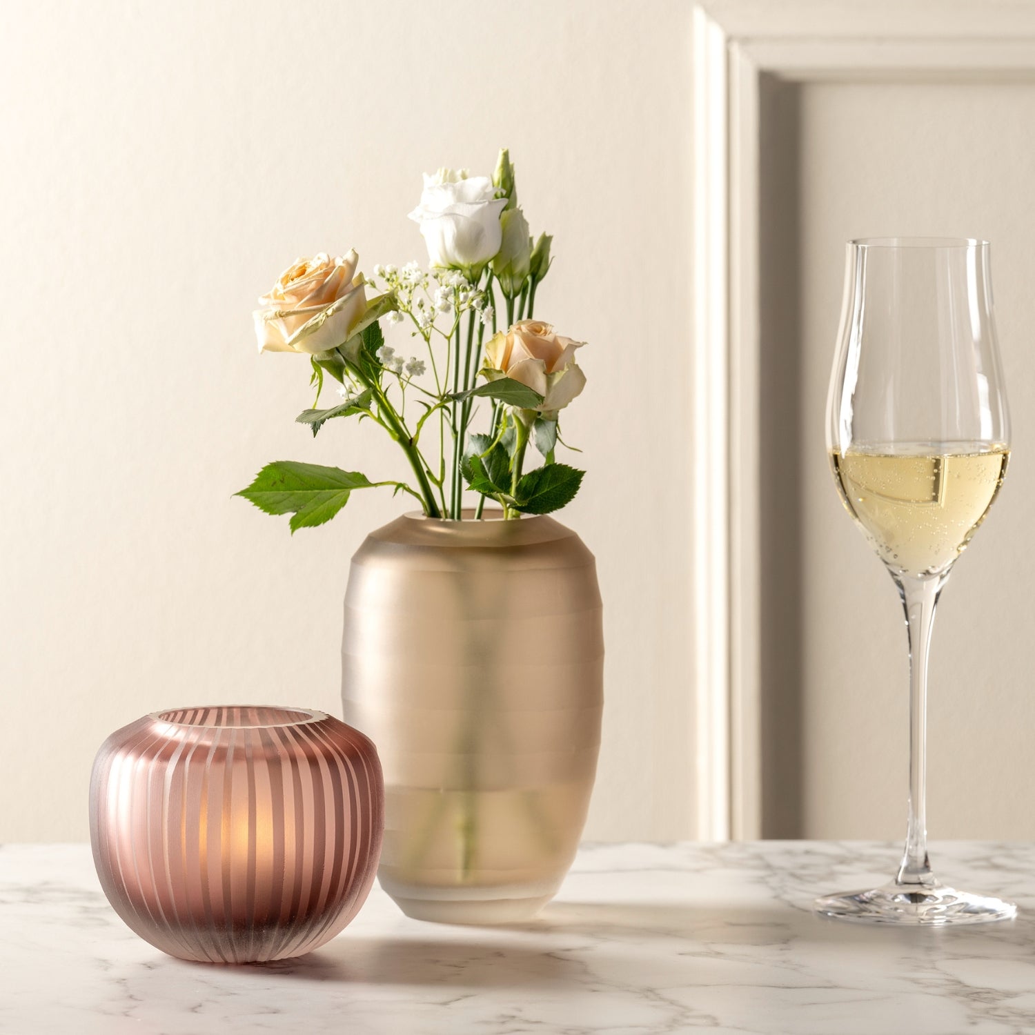 Tischvase BELLAGIO 9 cm beere