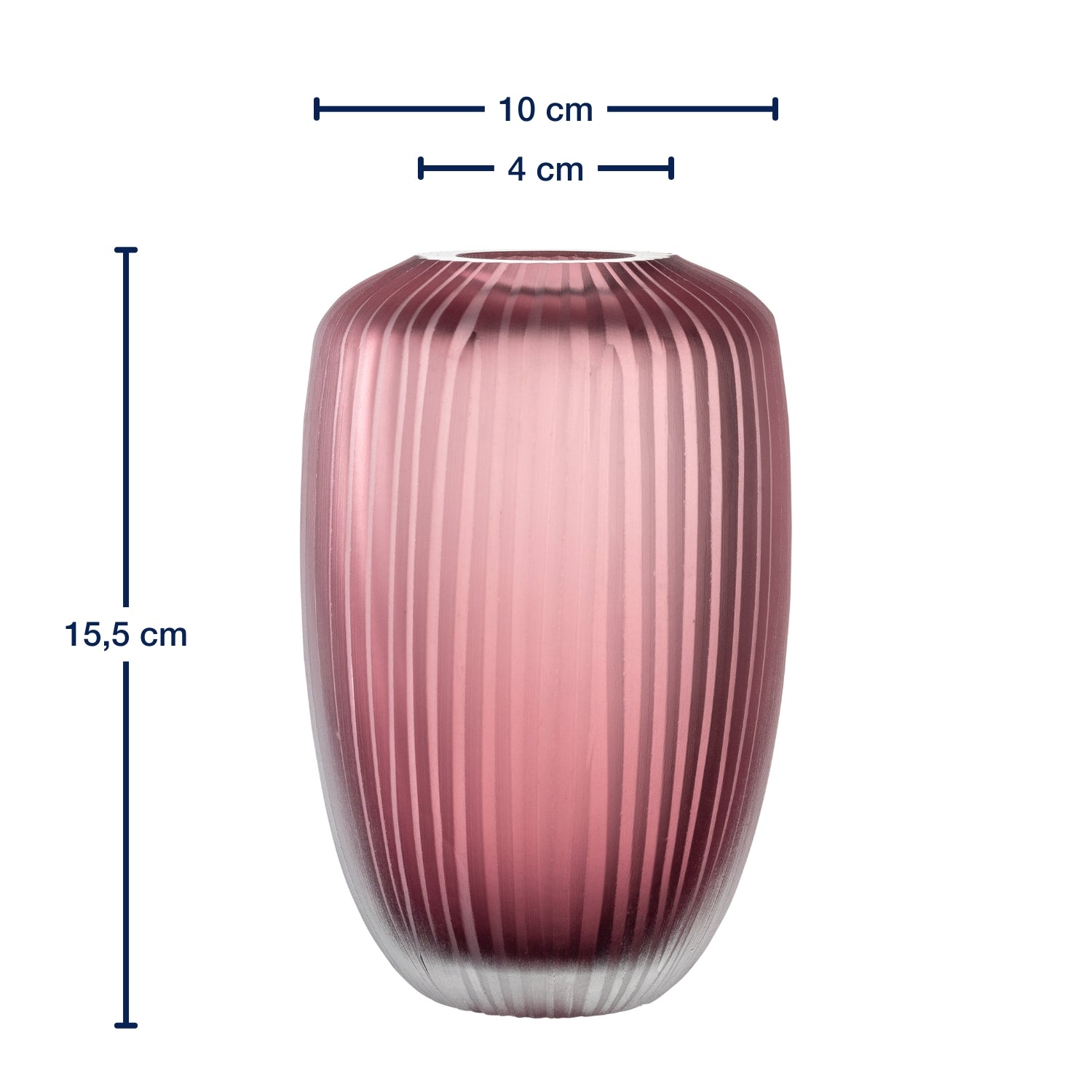 Vase BELLAGIO 16 cm beere