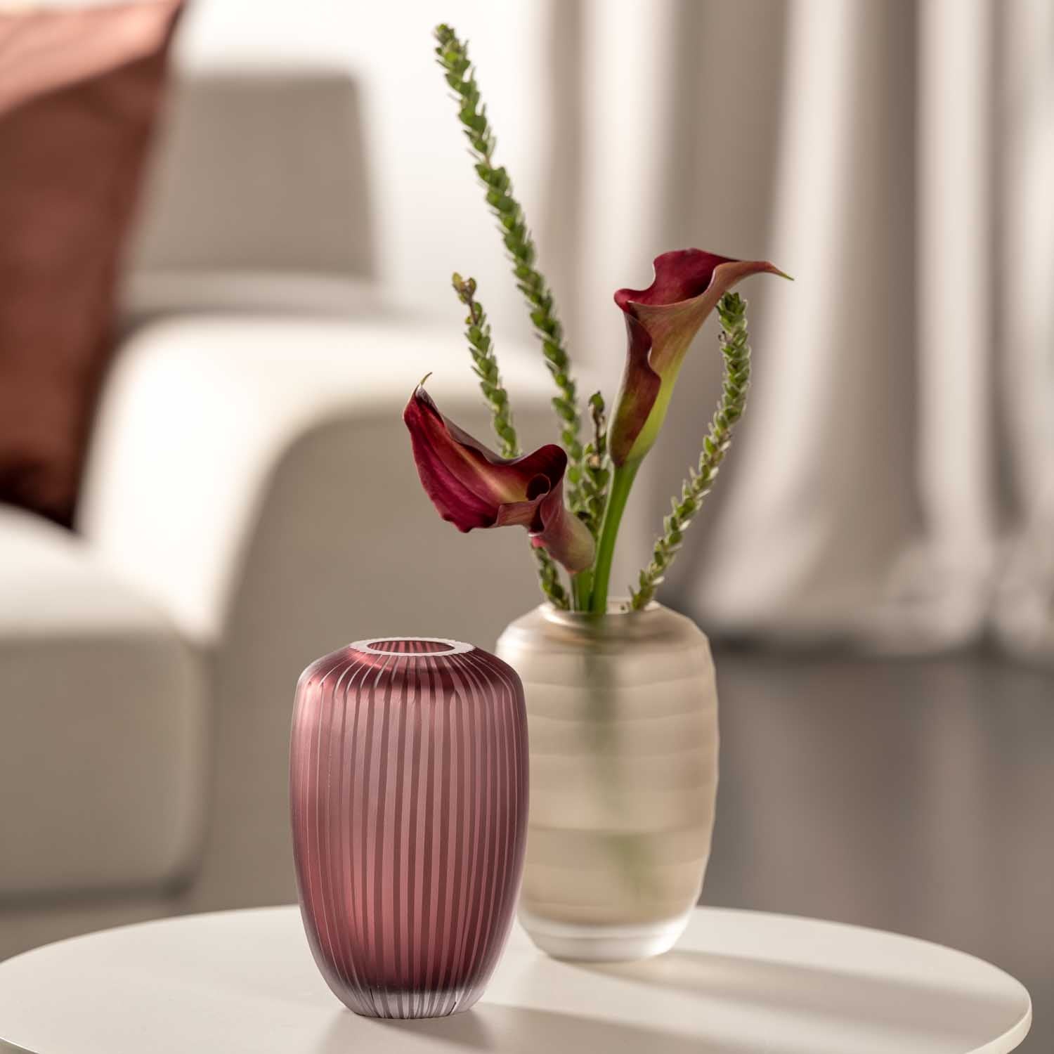 Vase BELLAGIO 16 cm beige