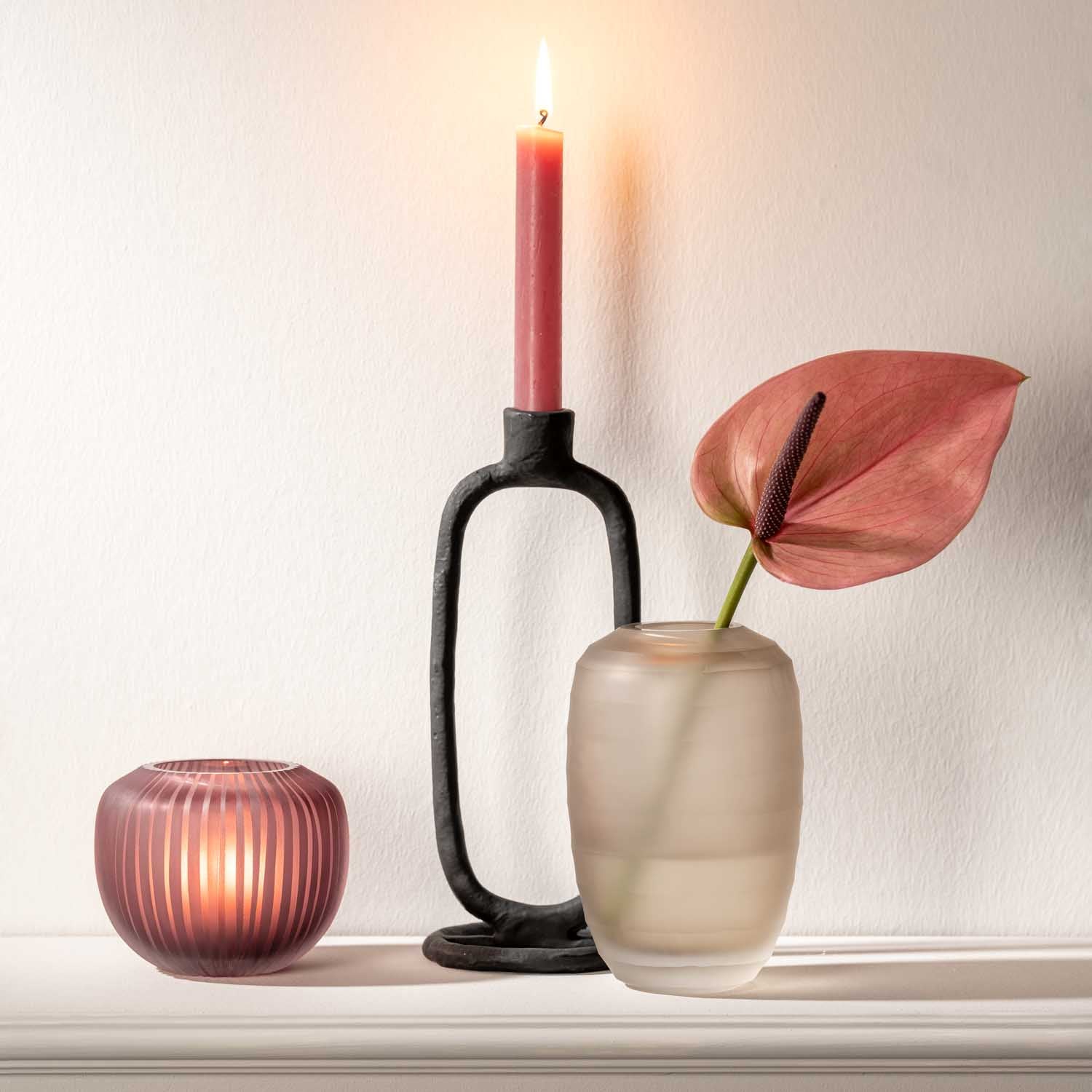 Vase BELLAGIO 16 cm beige