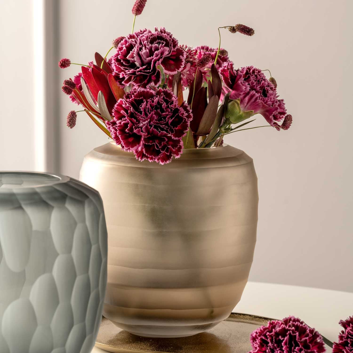 Vase BELLAGIO 18 cm beige