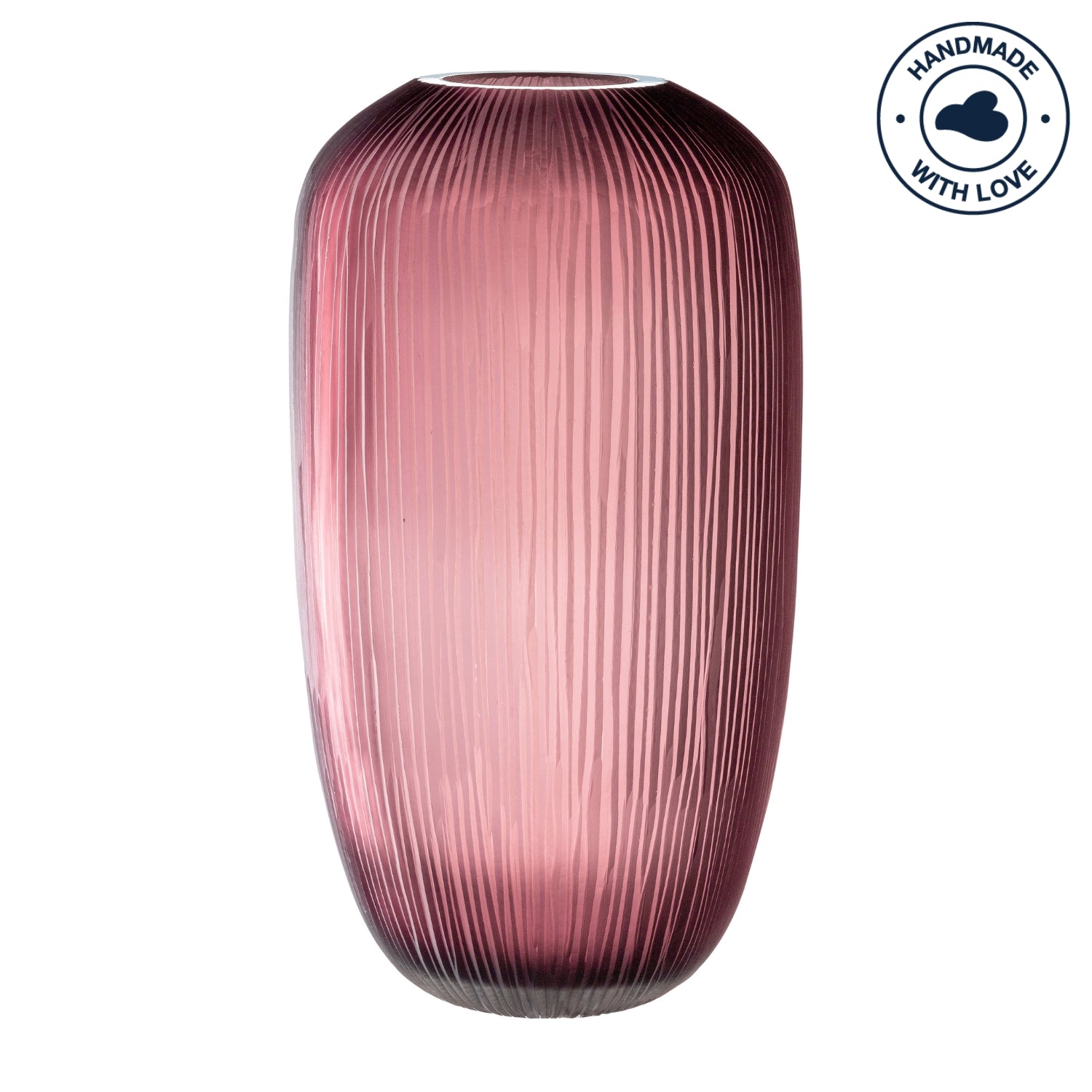 Bodenvase BELLAGIO 52 cm beere