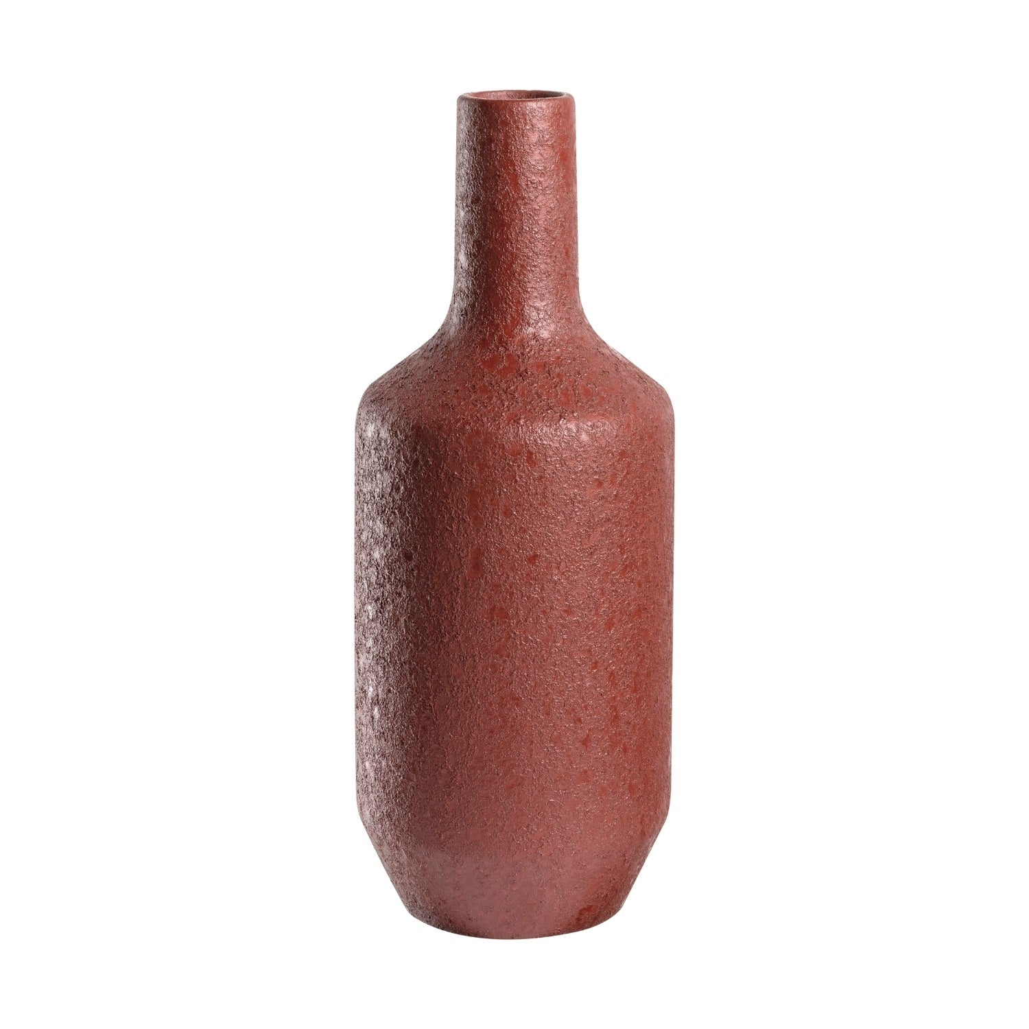 Keramikvase 39cm rot AUTENTICO