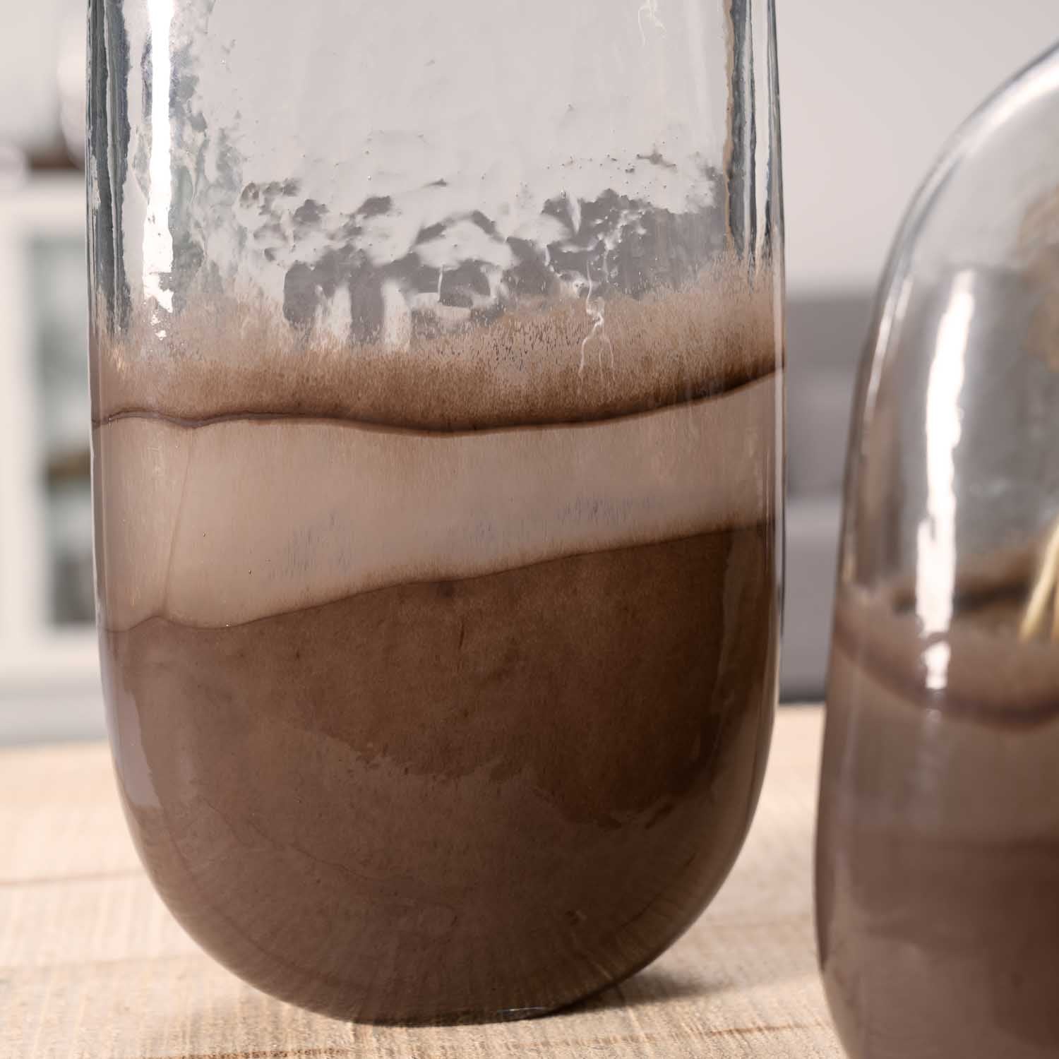 Vase CASOLARE 50 cm braun