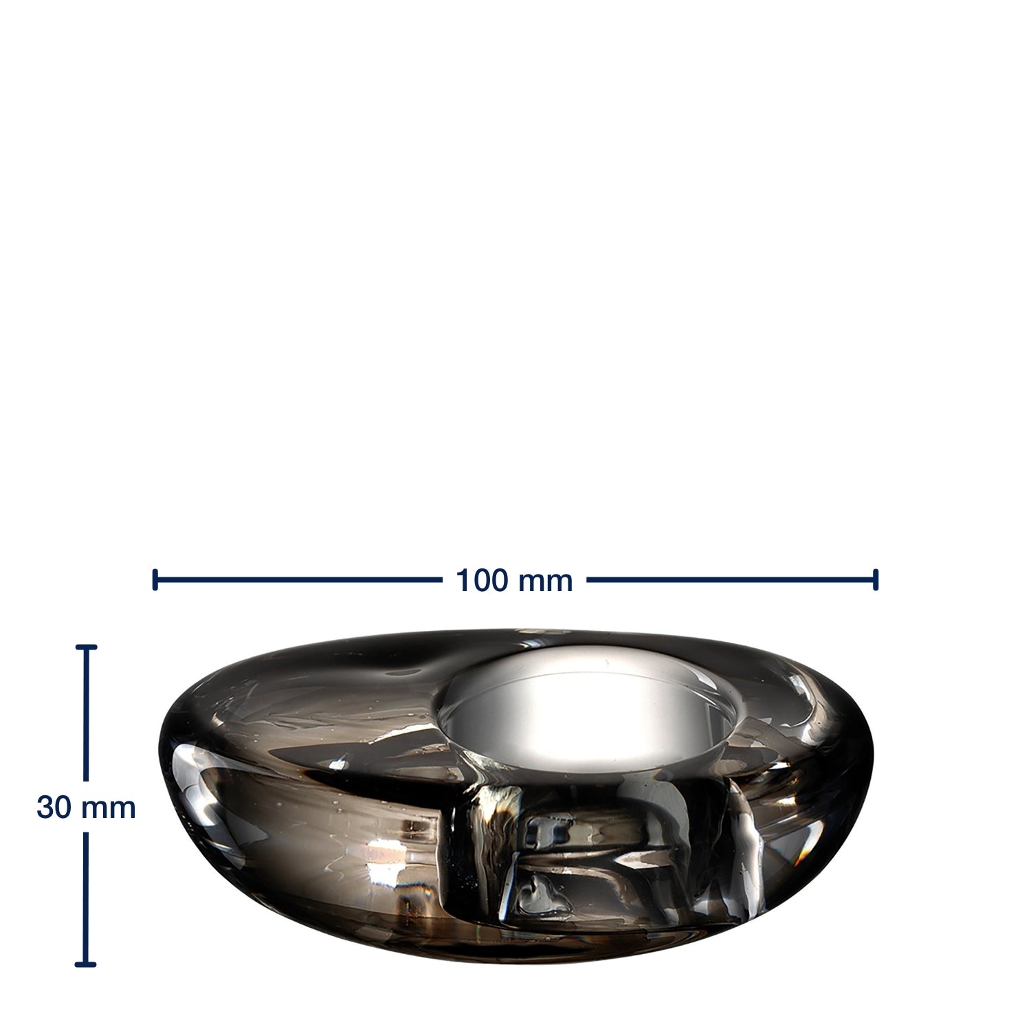 Tischlicht CASOLARE 3 cm dunkelgrau