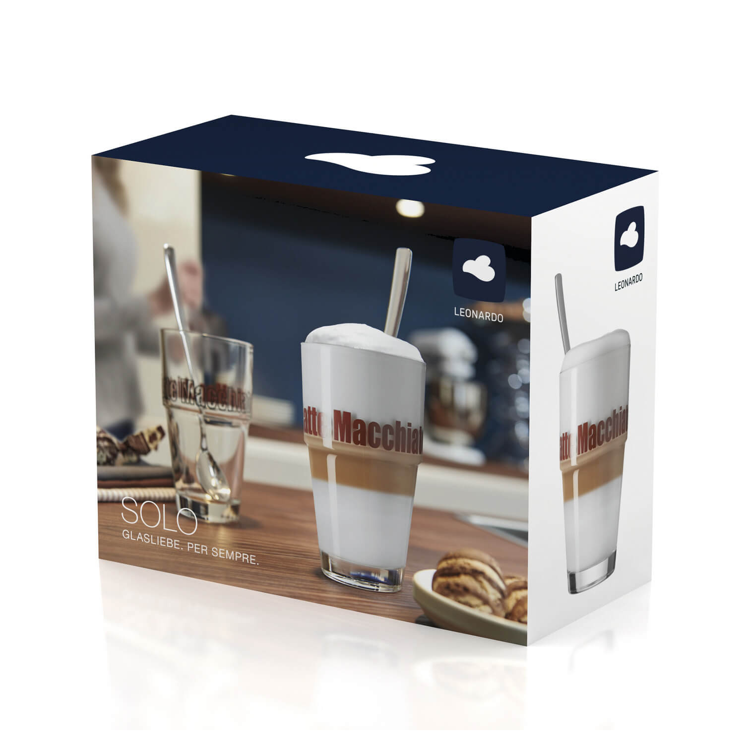 Latte Macchiatoset SOLO 410 ml 4-teilig