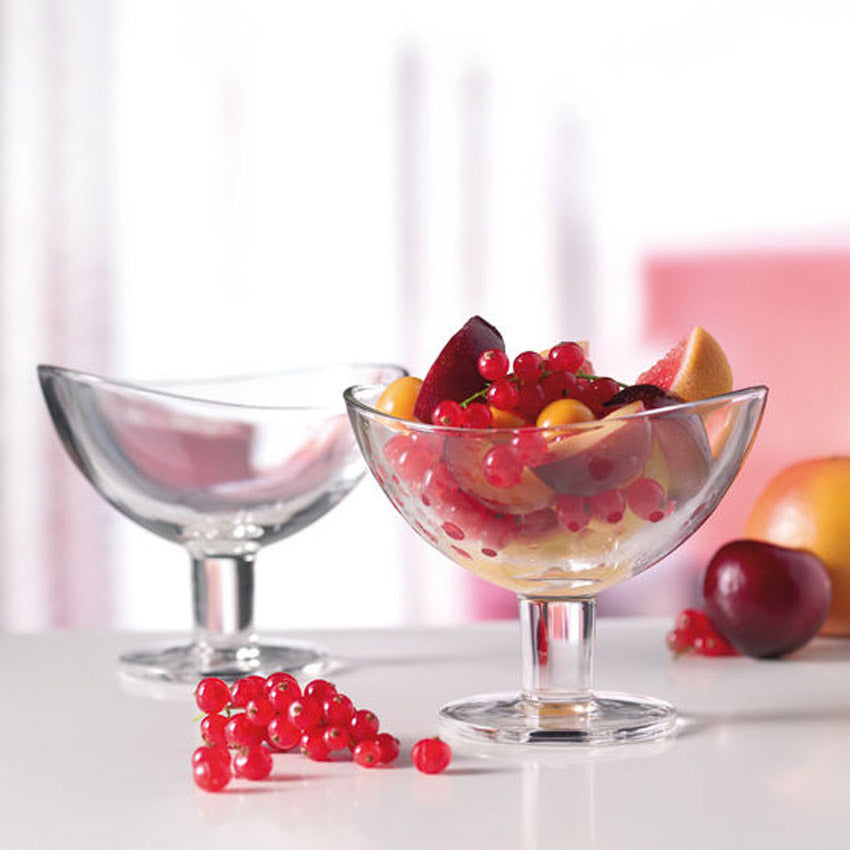 Schale auf Fuß LOOP 14 cm