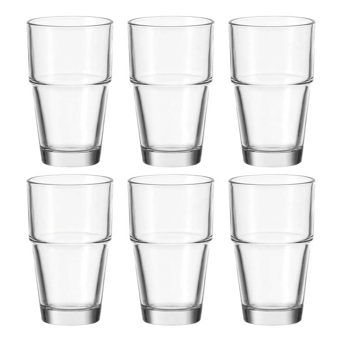 Becher 410 ml SOLO 6er-Set – LEONARDO