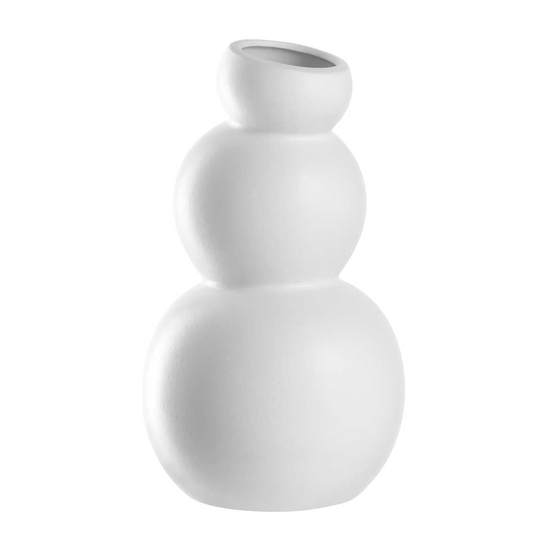 Keramikvase SILENZIO 26 cm weiß – LEONARDO