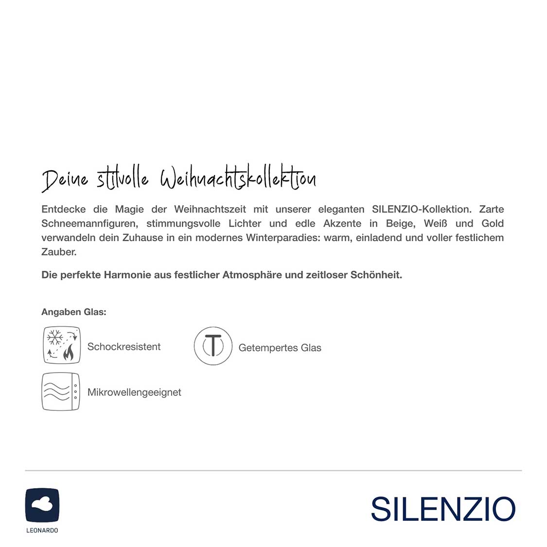Tasse SILENZIO 380 ml mit Stern