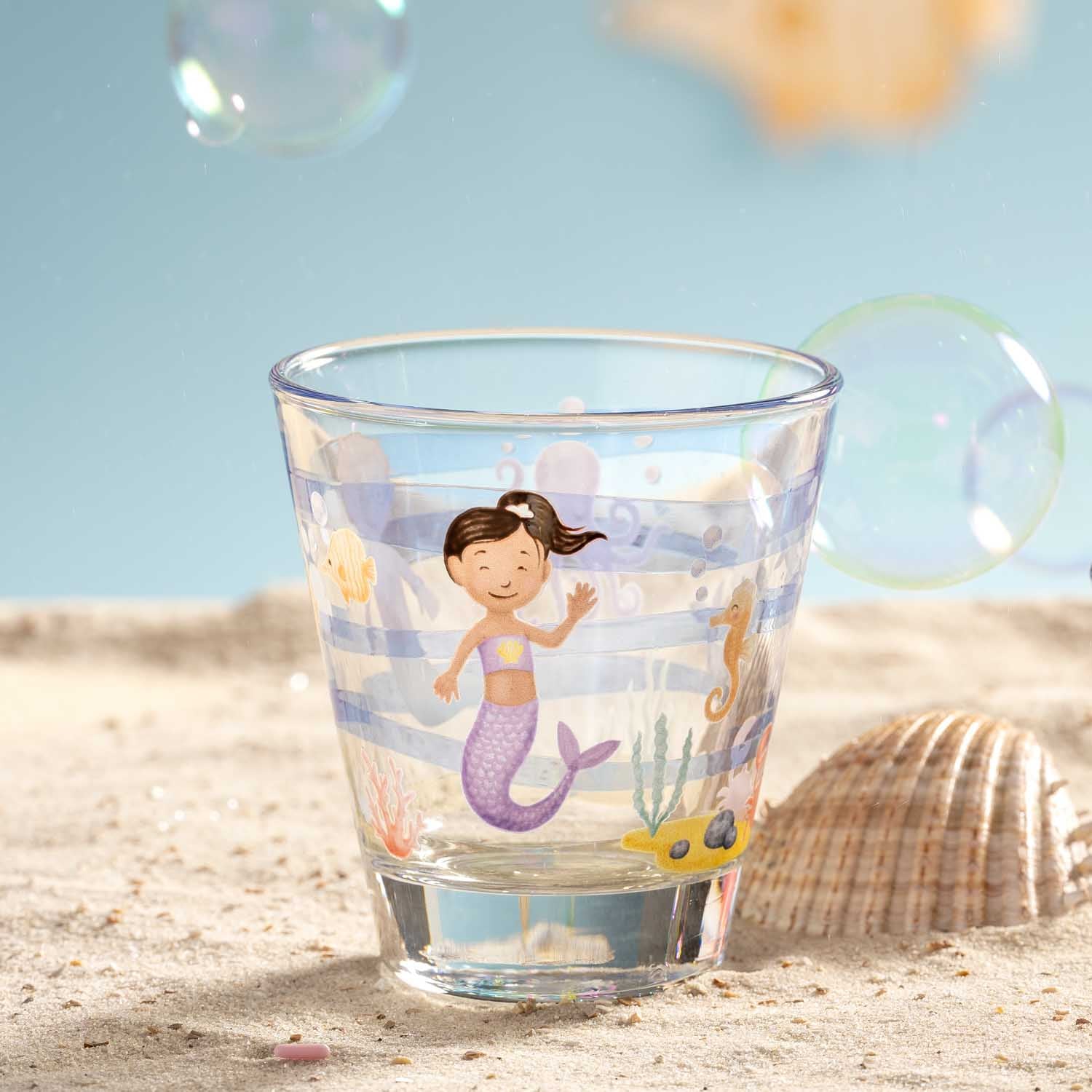 Trinkglas BAMBINI AVVENTURA 215 ml Meer 6er-Set