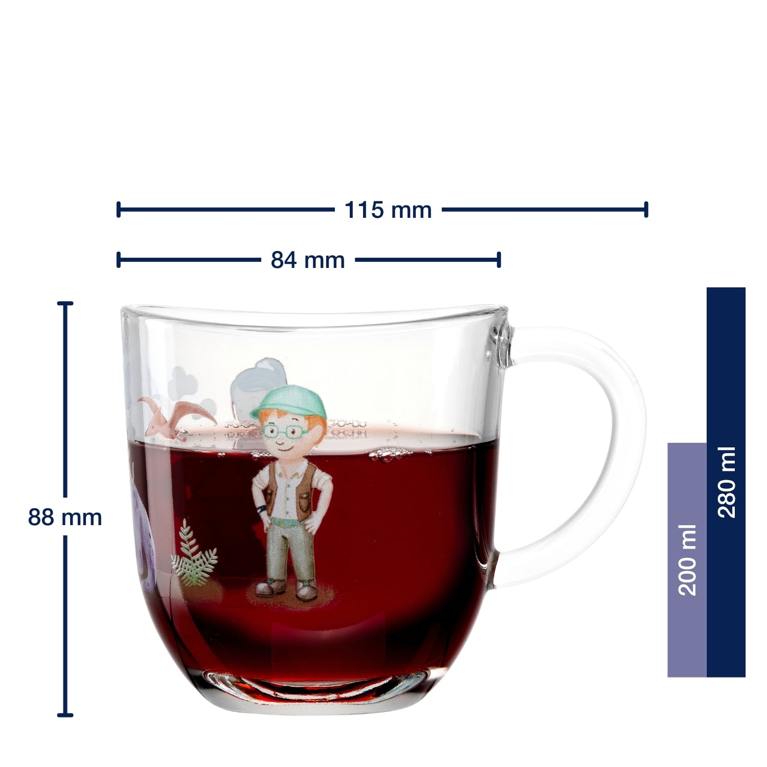 Tasse BAMBINI AVVENTURA 280 ml Dino