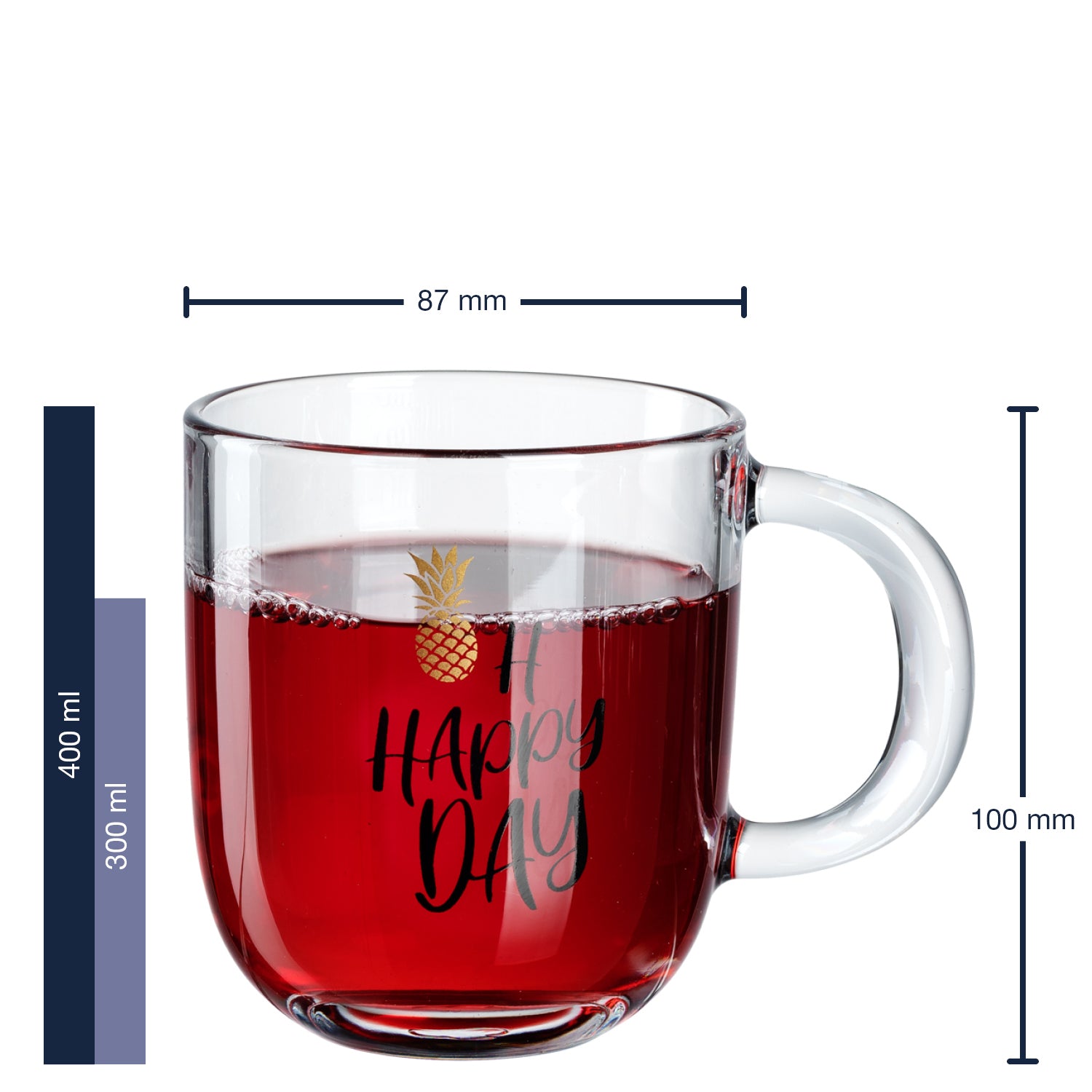 Tasse EMOZIONE 400 ml -OH HAPPY DAY-