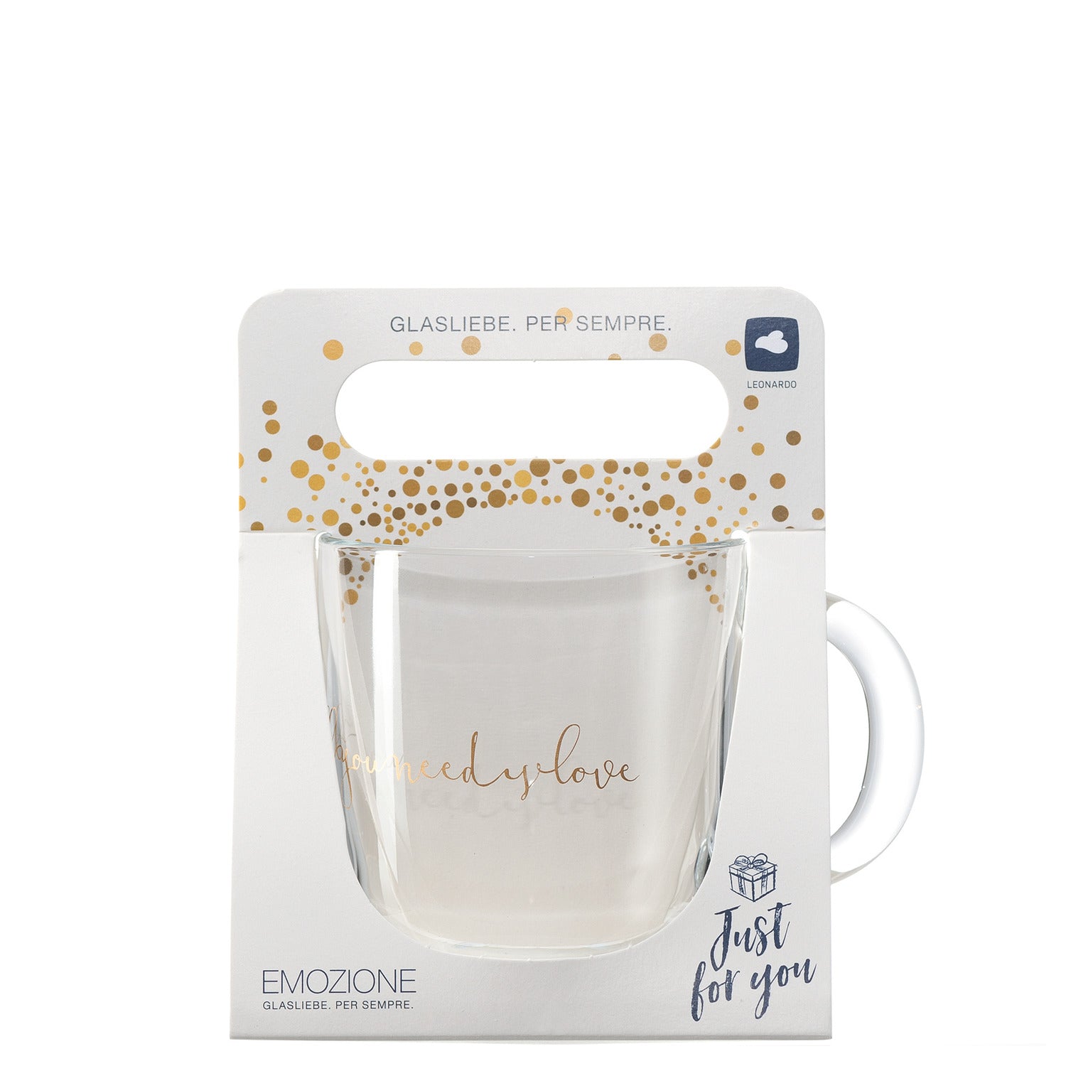 Tasse EMOZIONE 400 ml 'all you need is love'