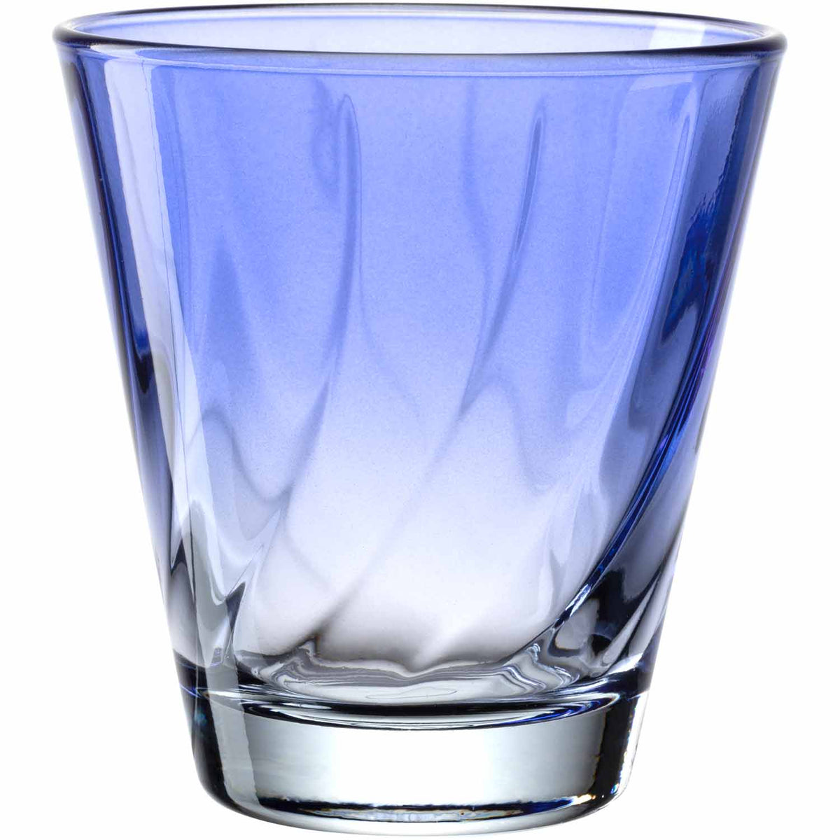 Trinkglas 220ml blau TWIST 4er-Set