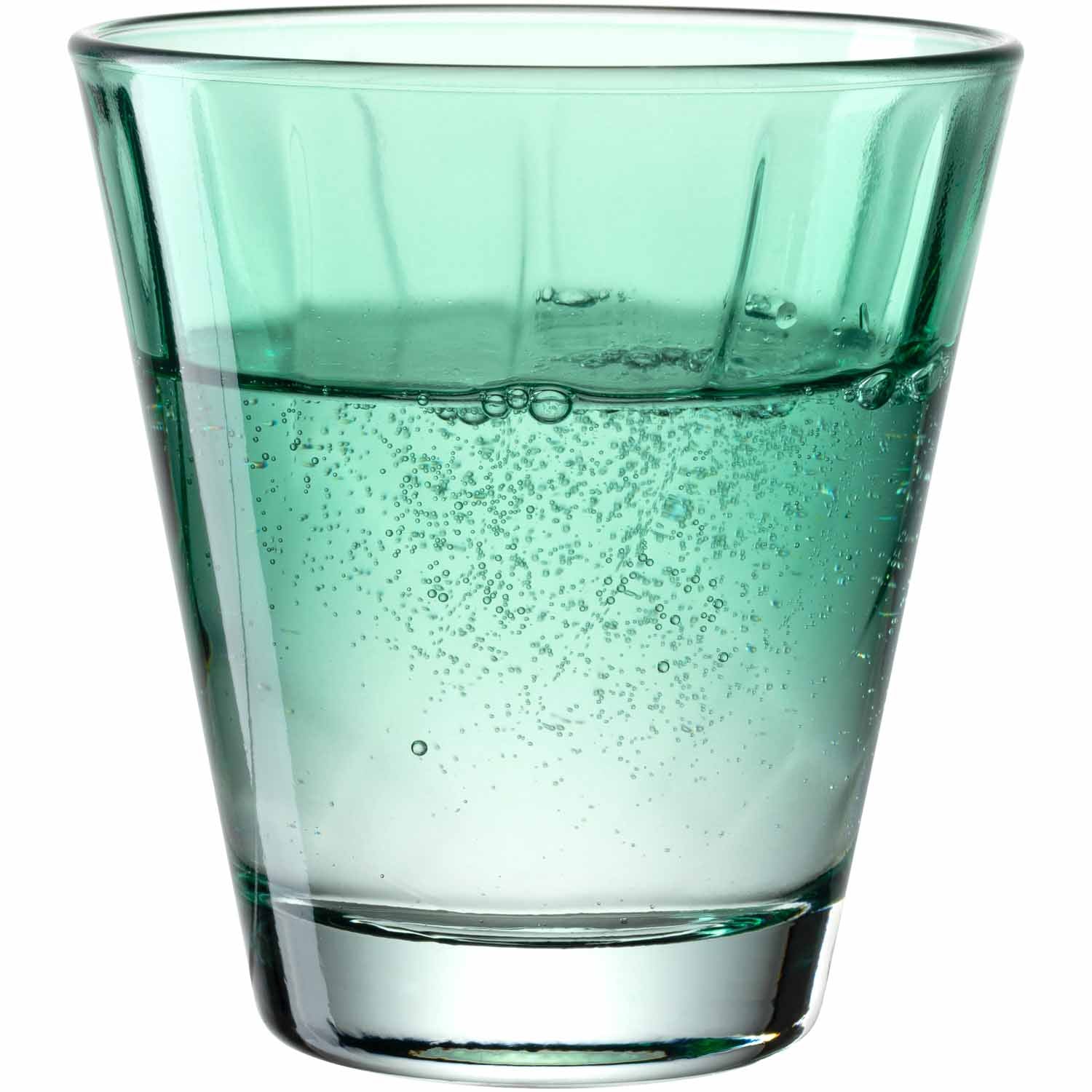 Trinkglas TWIST 215 ml grün 4er-Set