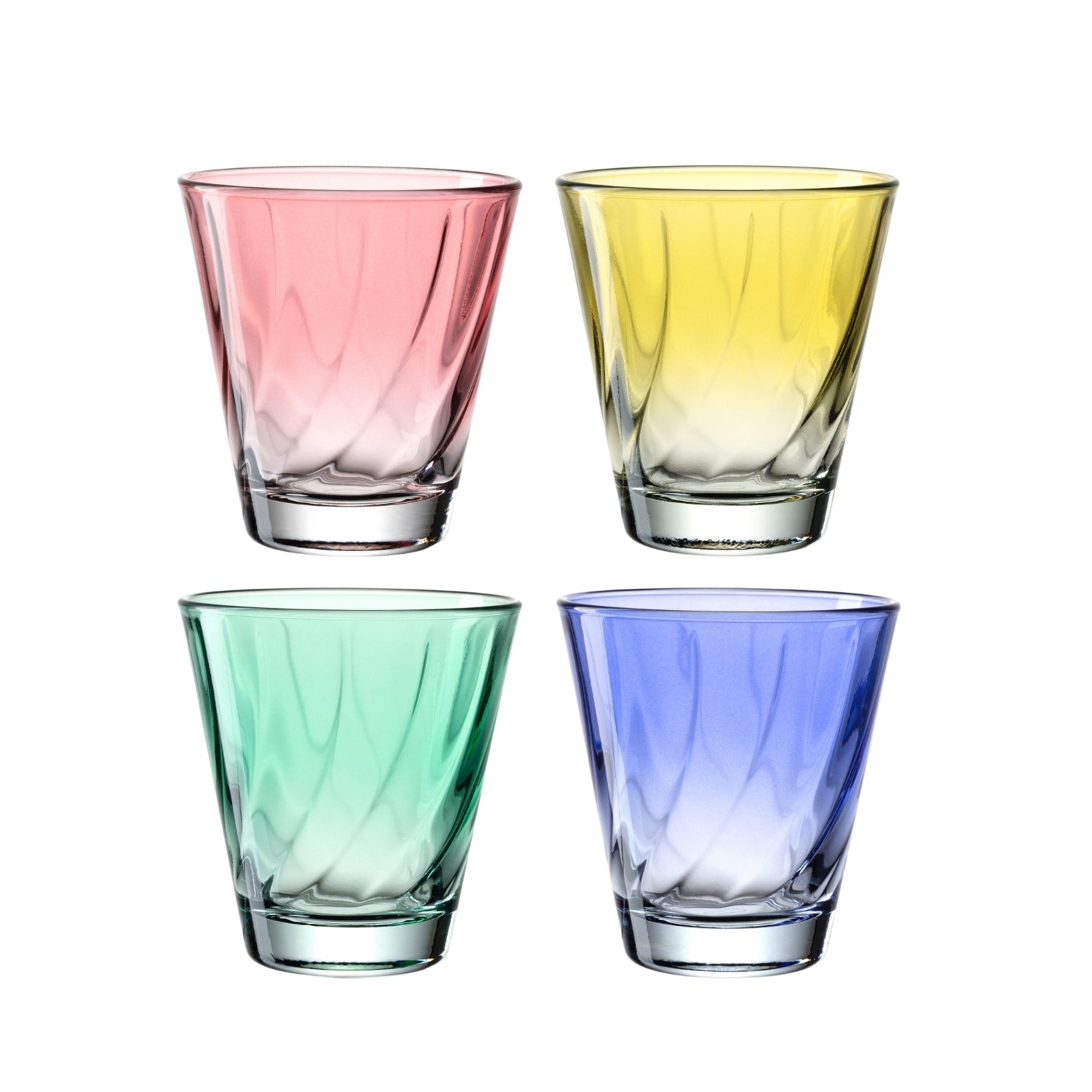 Trinkglas TWIST 215 ml 4er-Set – LEONARDO