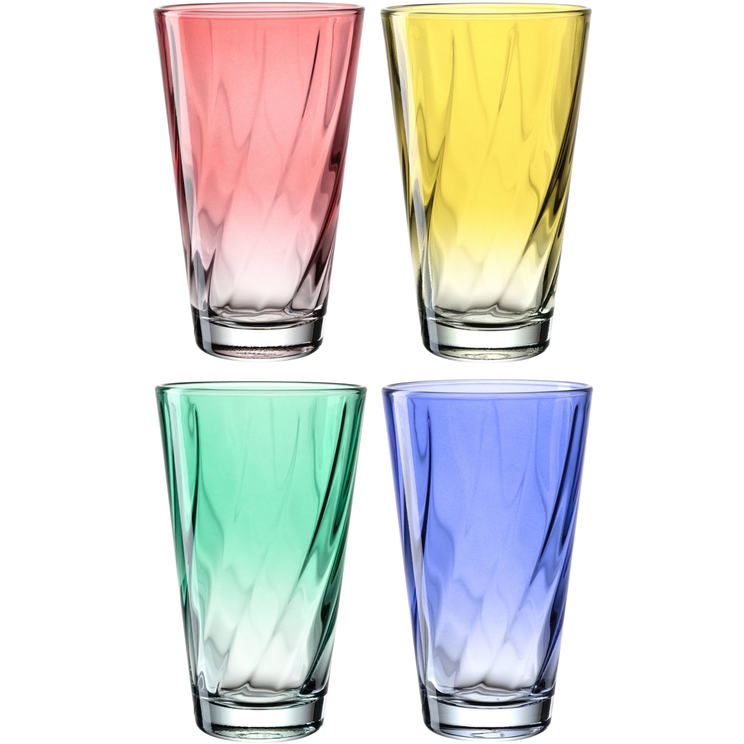 Trinkglas TWIST 300 ml 4er-Set – LEONARDO