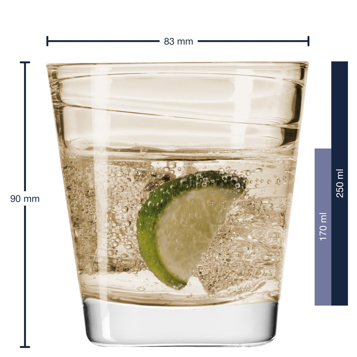 Trinkglas VARIO 250 ml 6er-Set