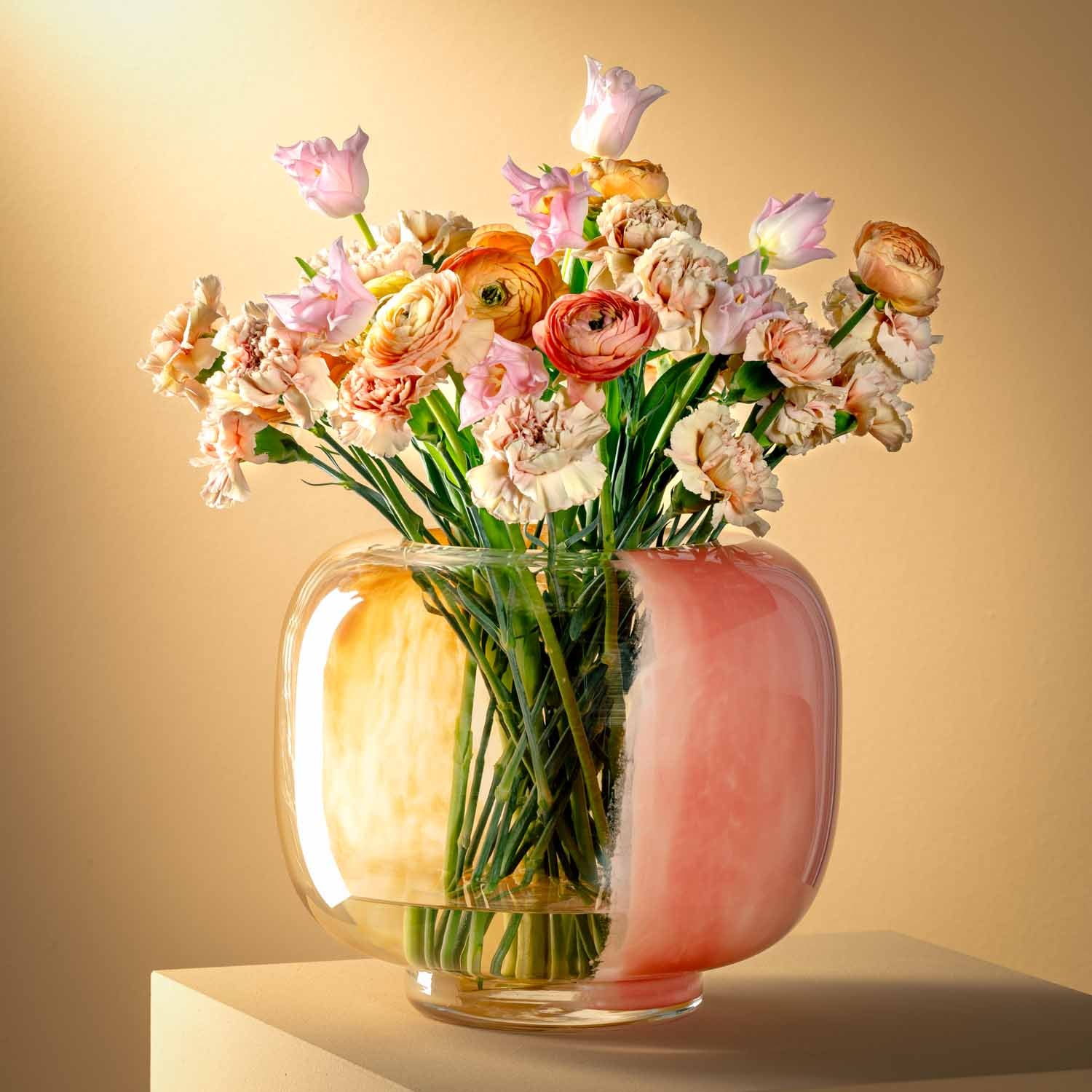 Vase CIPRIA DUE 26 cm apricot/lachs