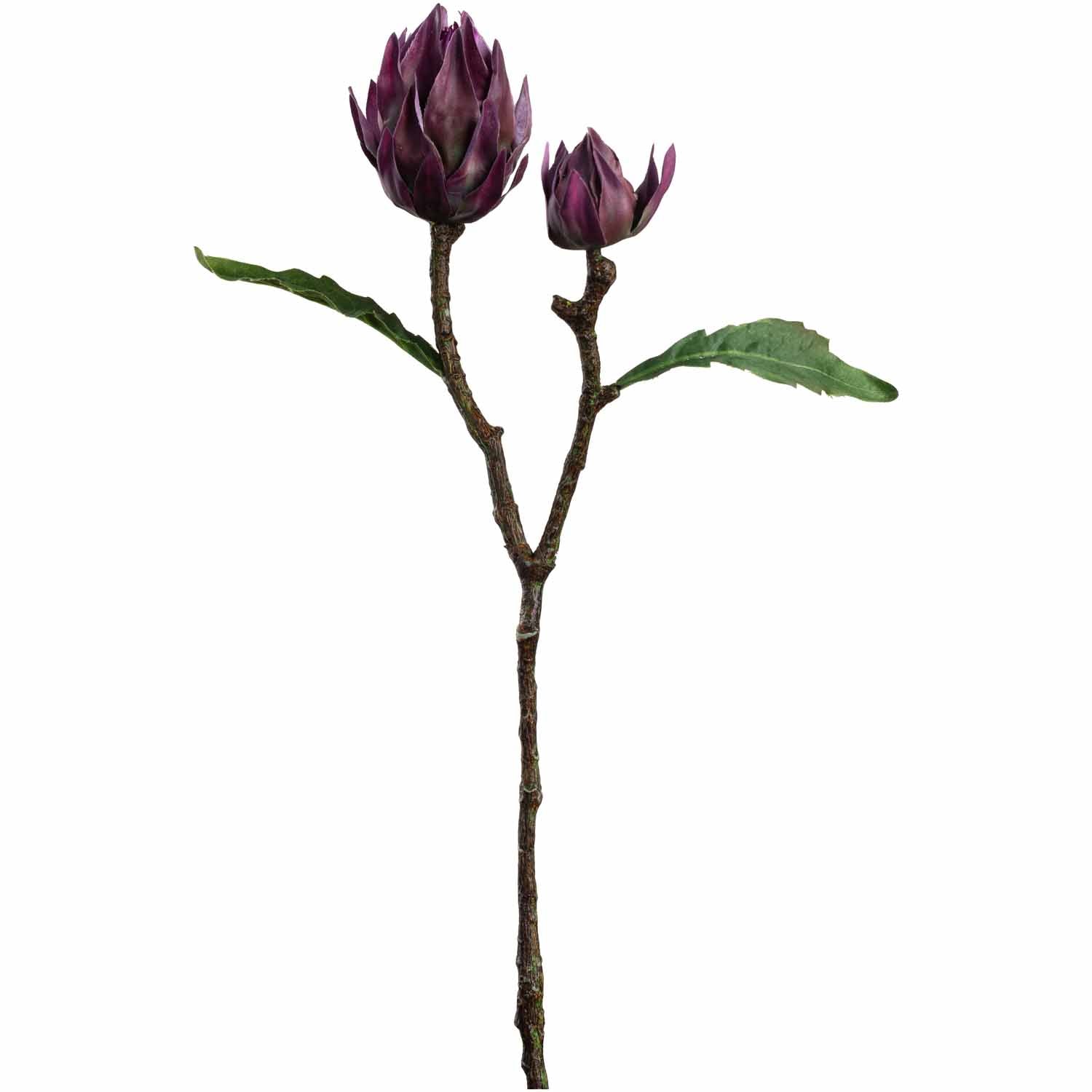 Artischocke FIORE 43 cm lila