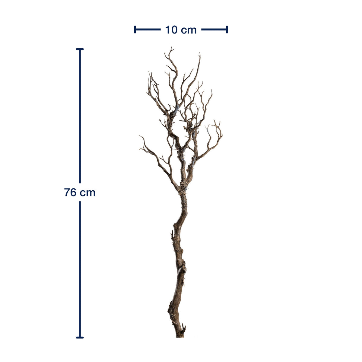 Massangaben zu Zweig FIORE 76 cm braun