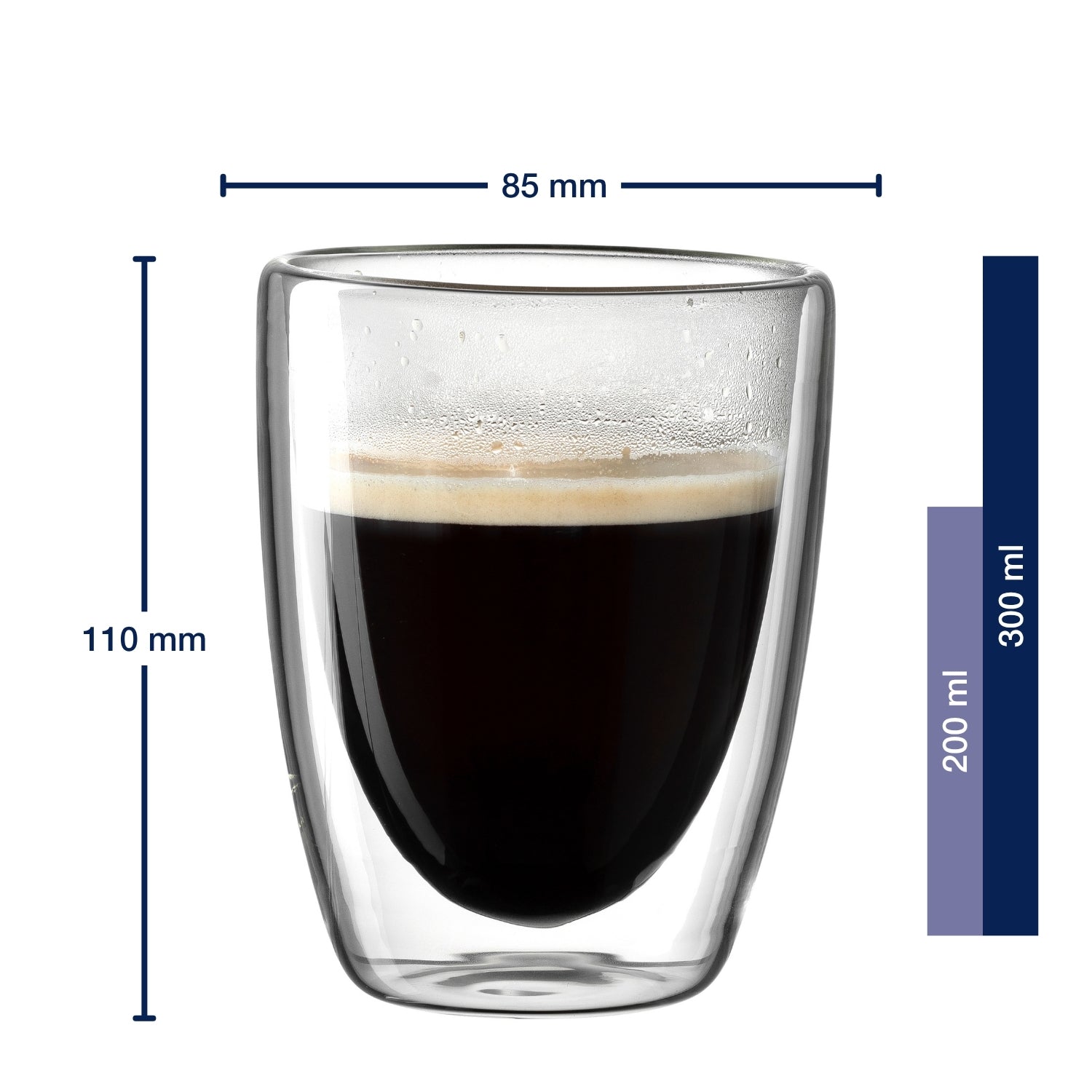 Doppelwandbecher DUO 300 ml 2er-Set