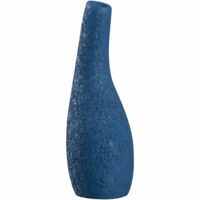 Keramikvase 25cm blau SALERNO