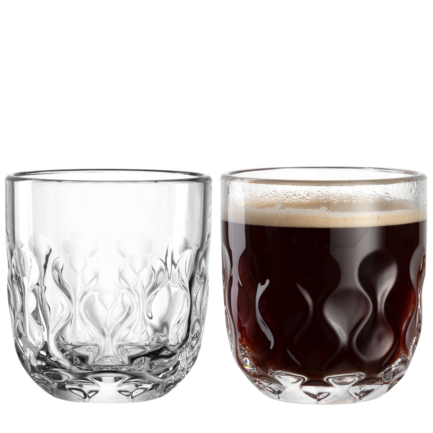 Kaffeeglas GOCCE 220ml 2. Variante 2er-Set