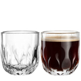 Kaffeeglas GOCCE 220ml 3. Variante 2er-Set