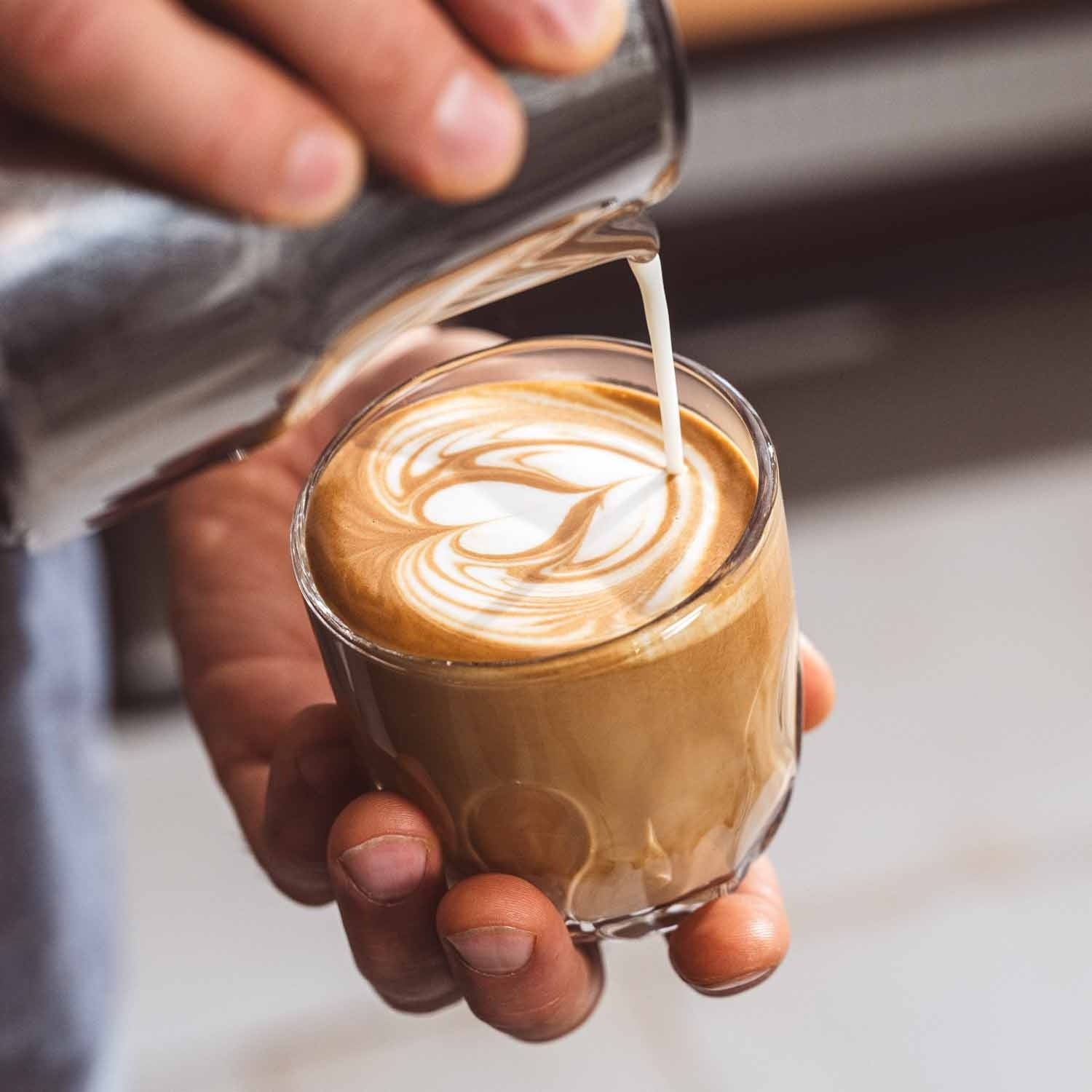 Kaffeeglas GOCCE 220ml 3. Variante 2er-Set