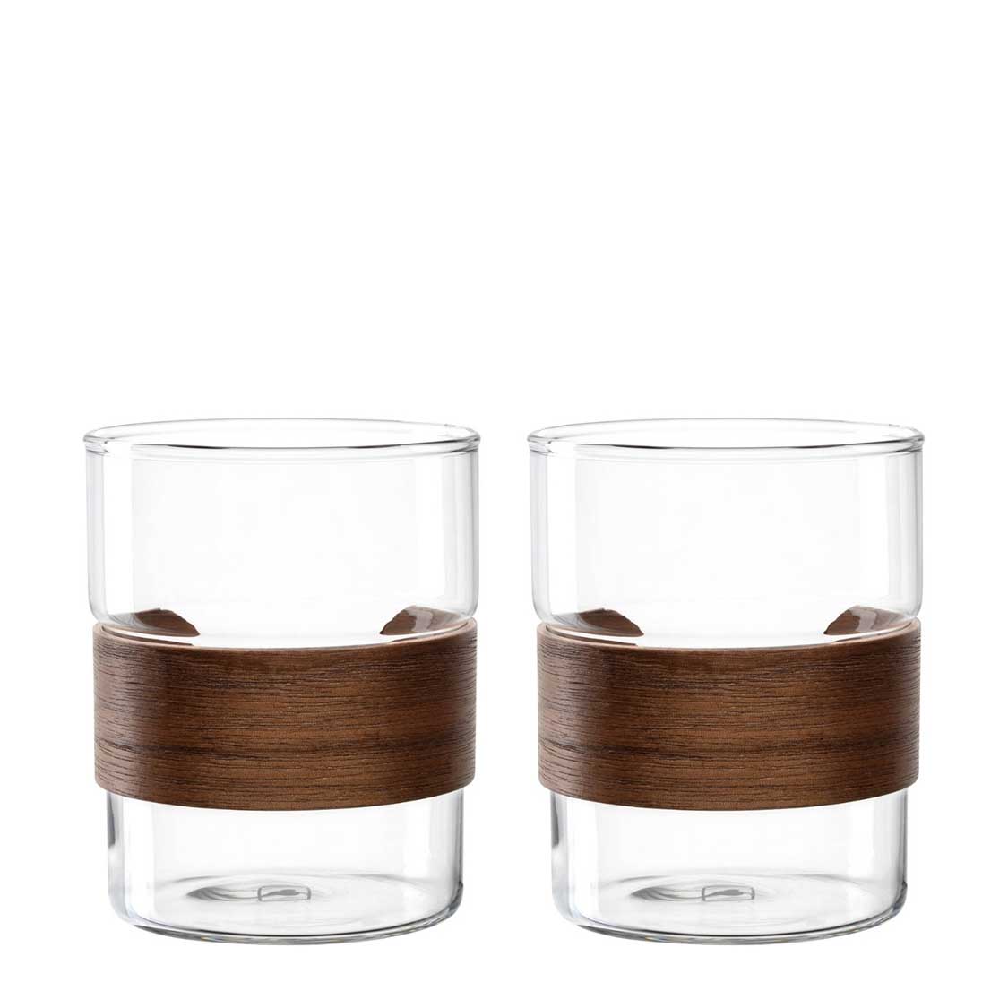 Becher NOVO LEGNO 320 ml 2er Set – LEONARDO