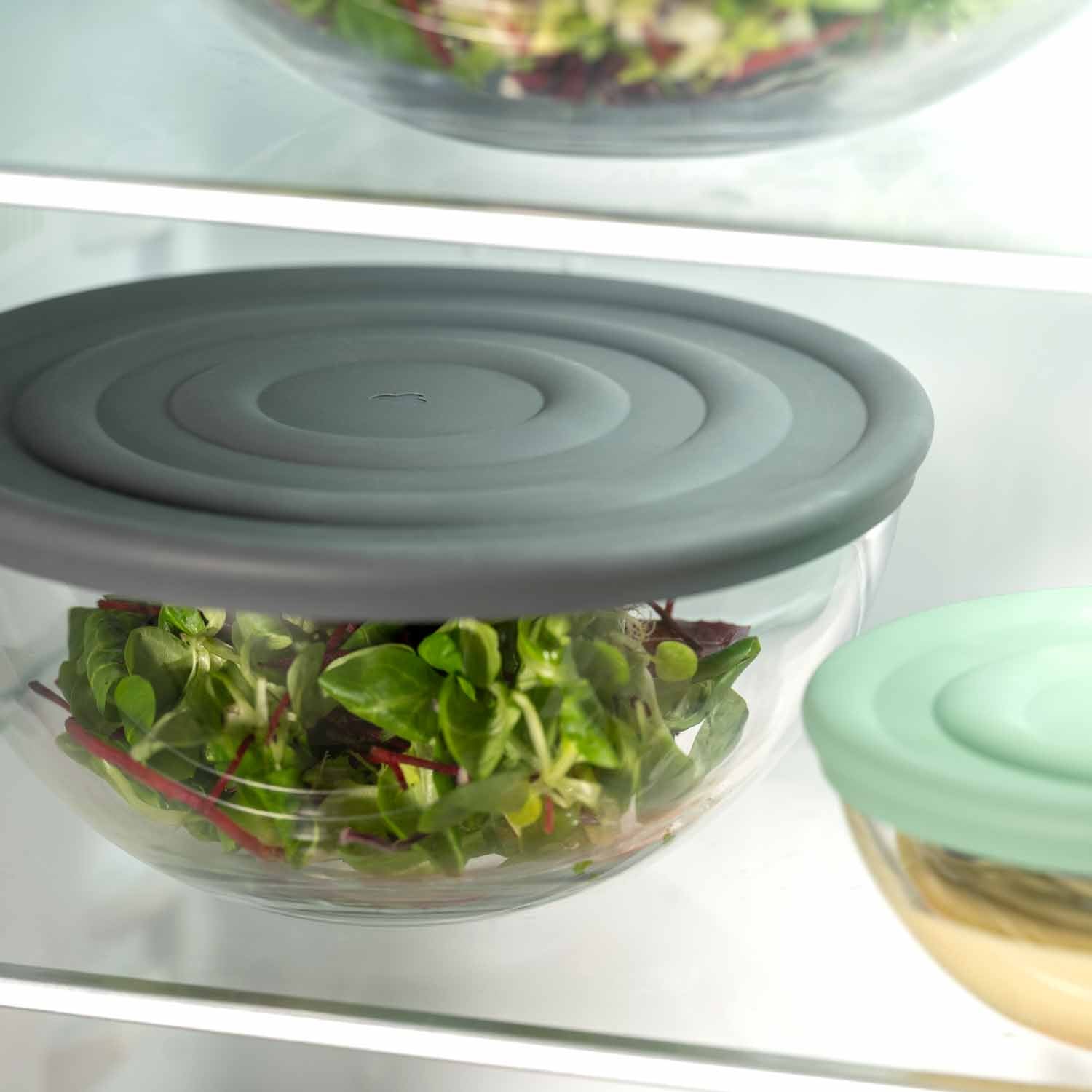 Silikondeckel CUCINA 22 cm anthrazit