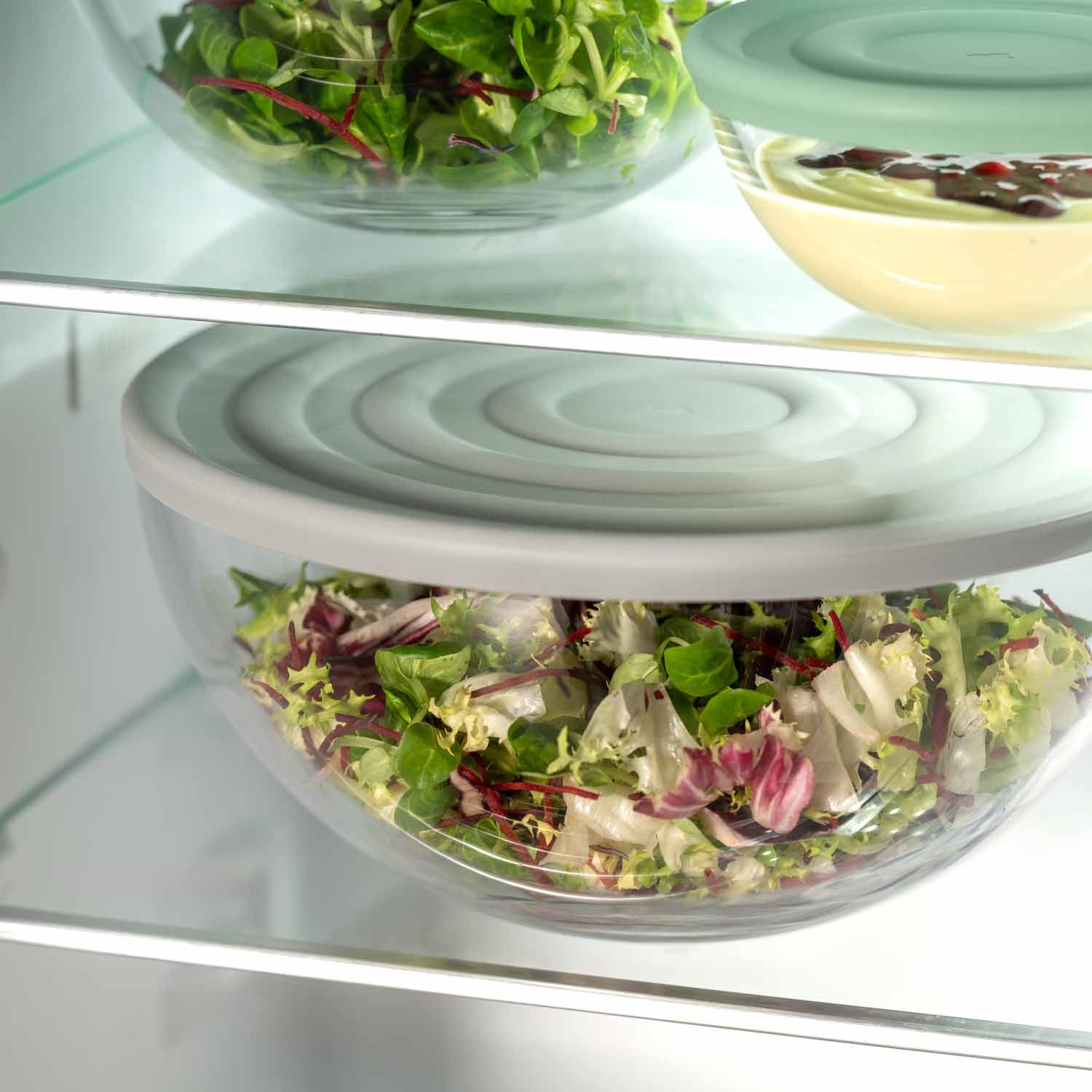 Silikondeckel CUCINA 28 cm grau