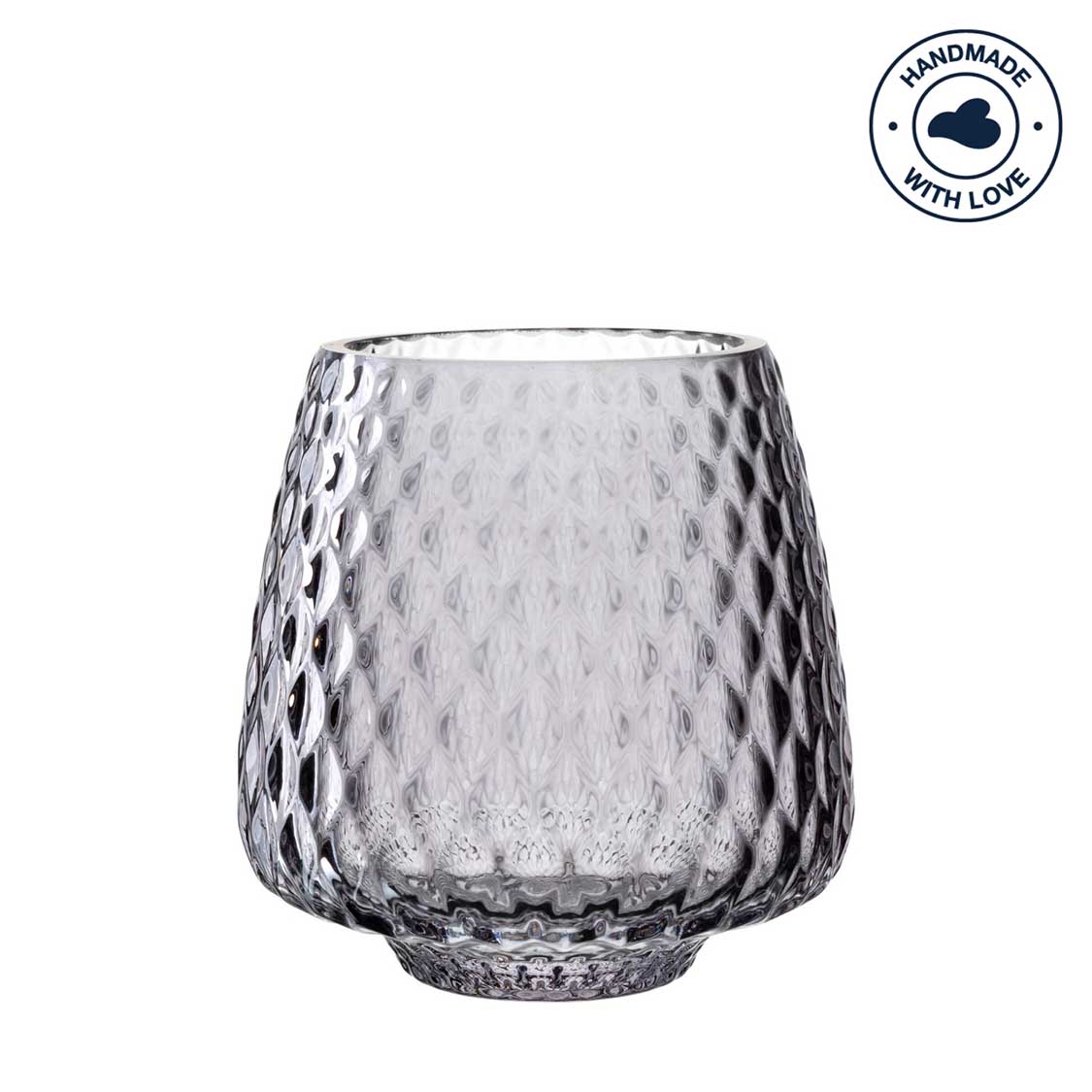 Tischlicht GIULIA 10 cm grau