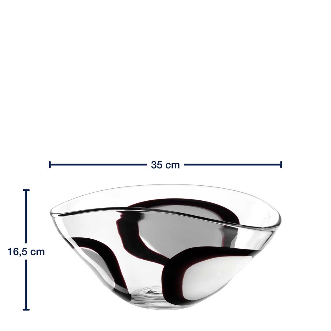 Schale OCCHI BIANCHI 35 cm