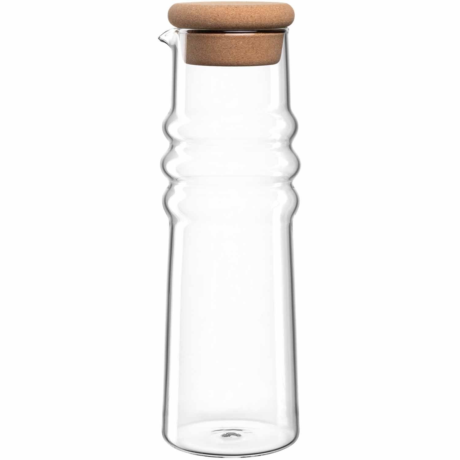 Karaffe SOLE 0,9 l mit Korkstopfen