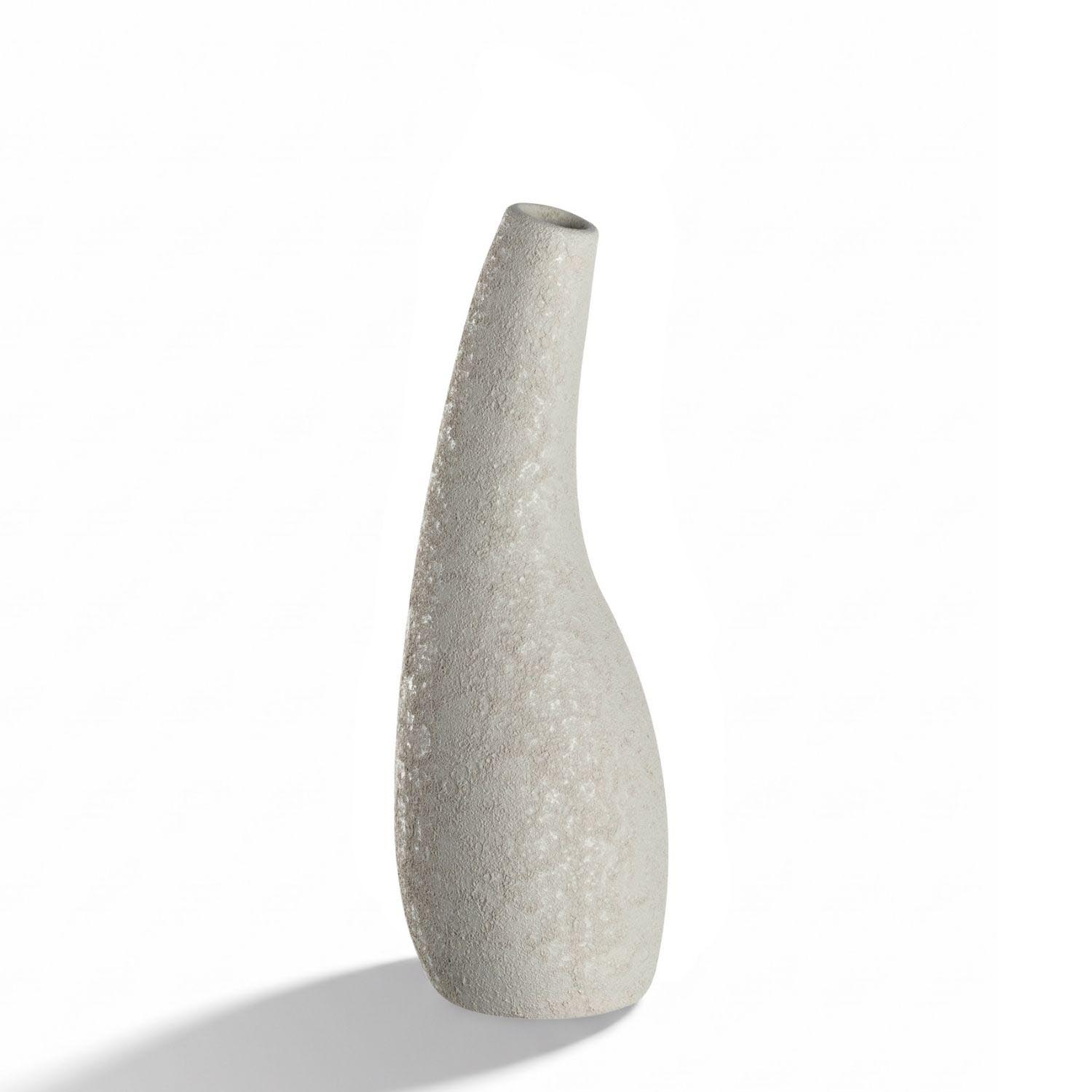 Keramikvase ARCO 30 cm taupe – LEONARDO