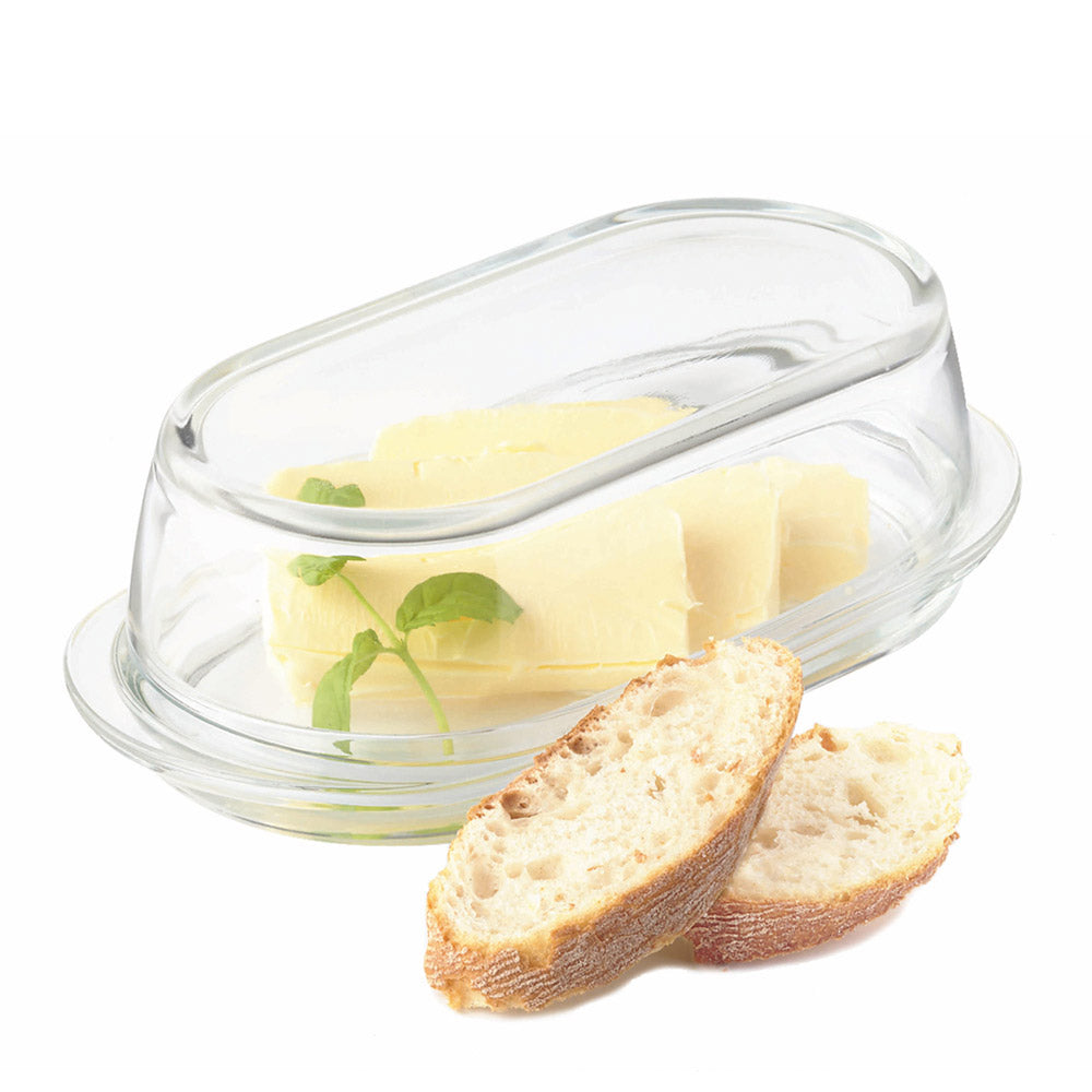 Butterdose CIAO aus Glas