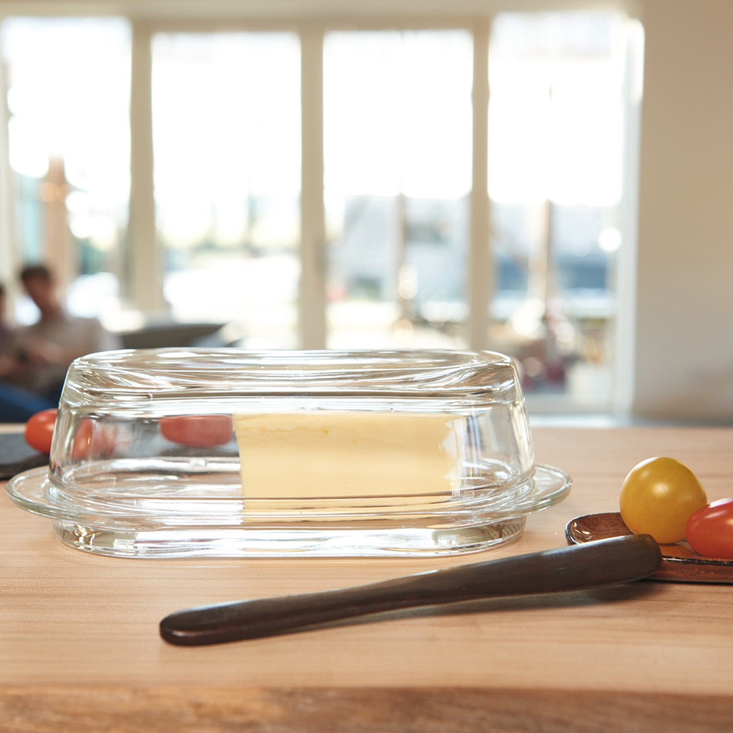 Butterdose CIAO aus Glas