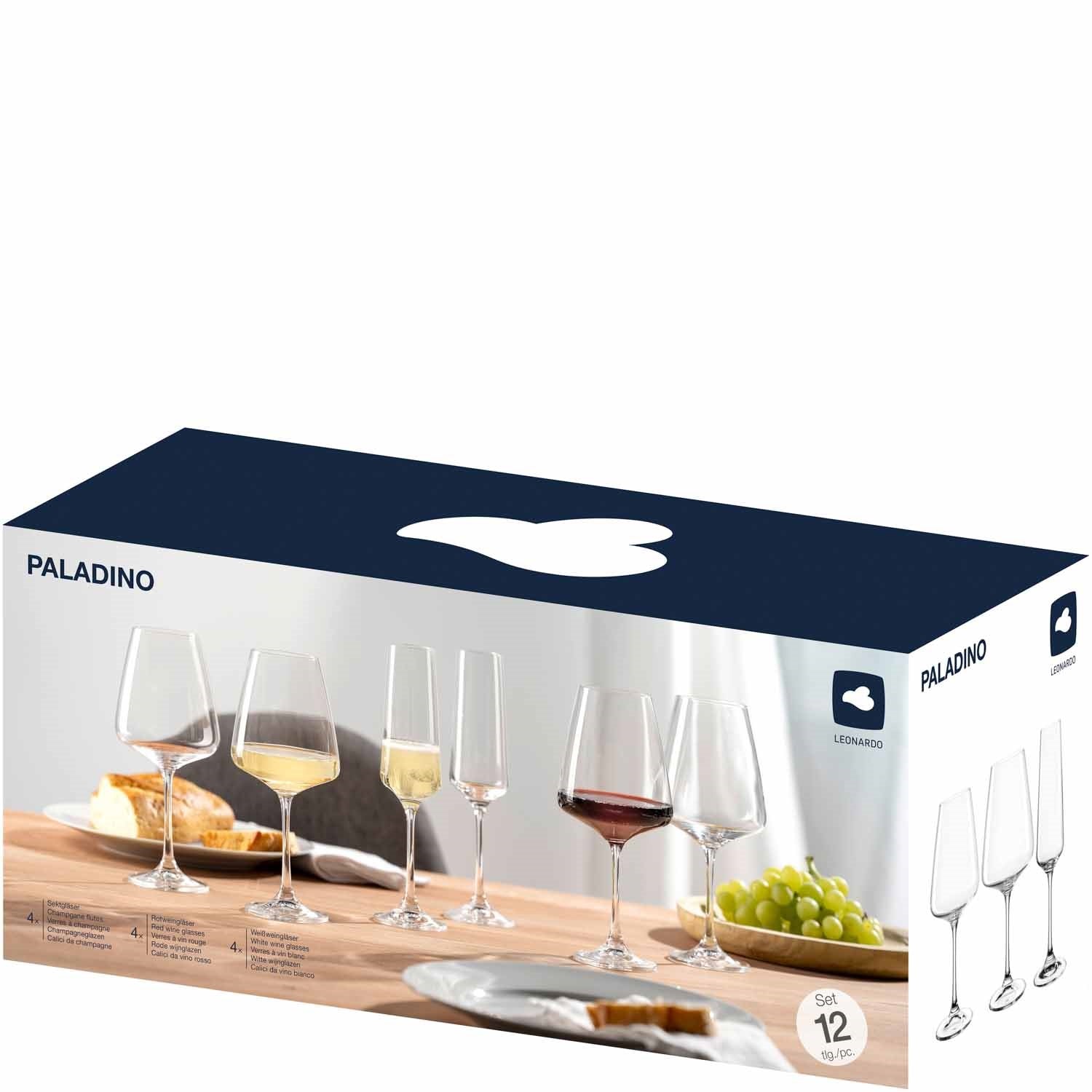 Kelchglasset PALADINO 12-teilig