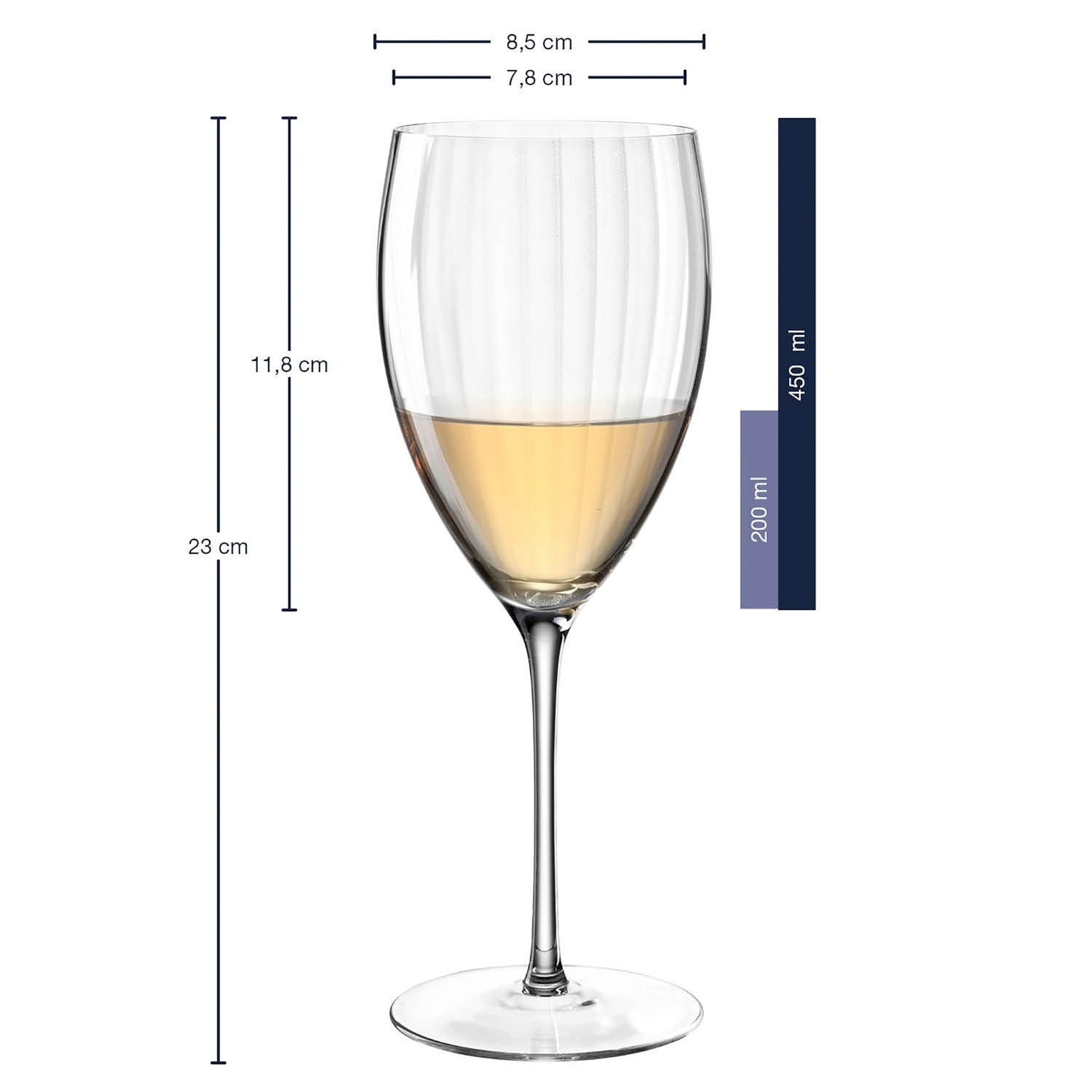 Weißweinglas POESIA 450 ml 6er-Set