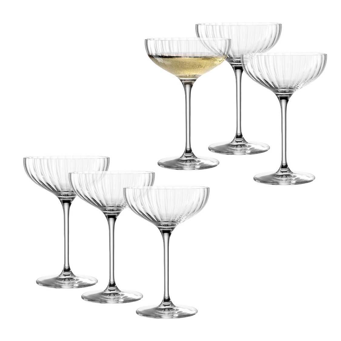 Champagnerschale POESIA 260 ml 6er-Set – LEONARDO