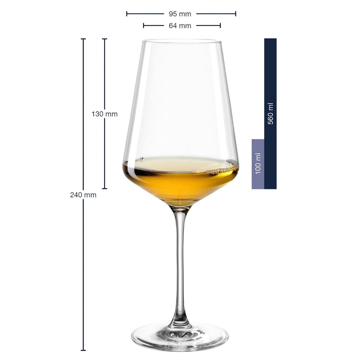Weißweinglas PUCCINI 560 ml 6er-Set