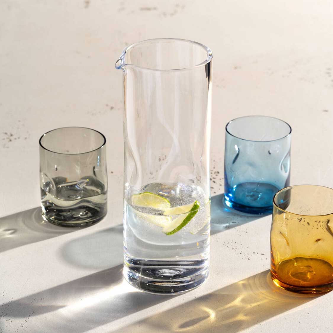 Trinkglas VESUVIO 300 ml amber 4er-Set