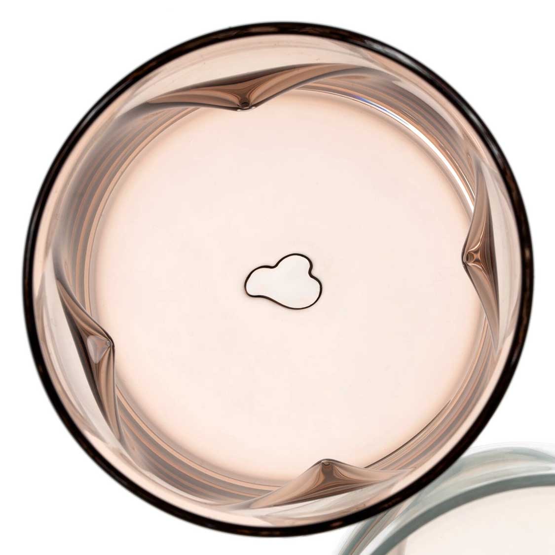 Trinkglas VESUVIO 300 ml braun 4er-Set